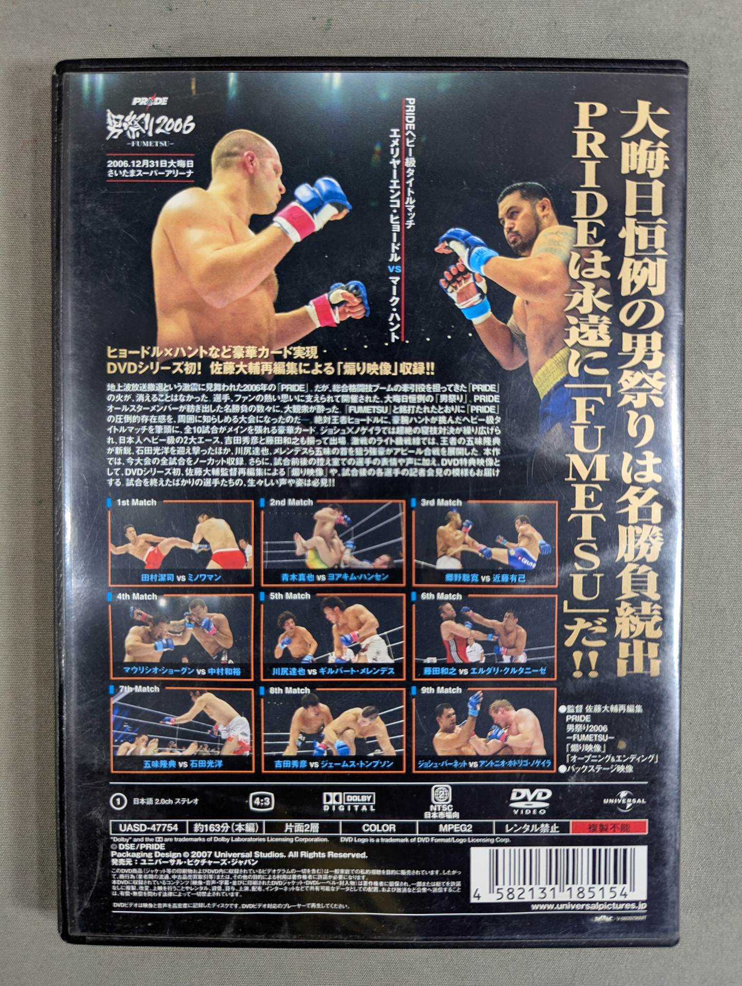 PRIDE Men's Festival 2006 -FUMETSU-