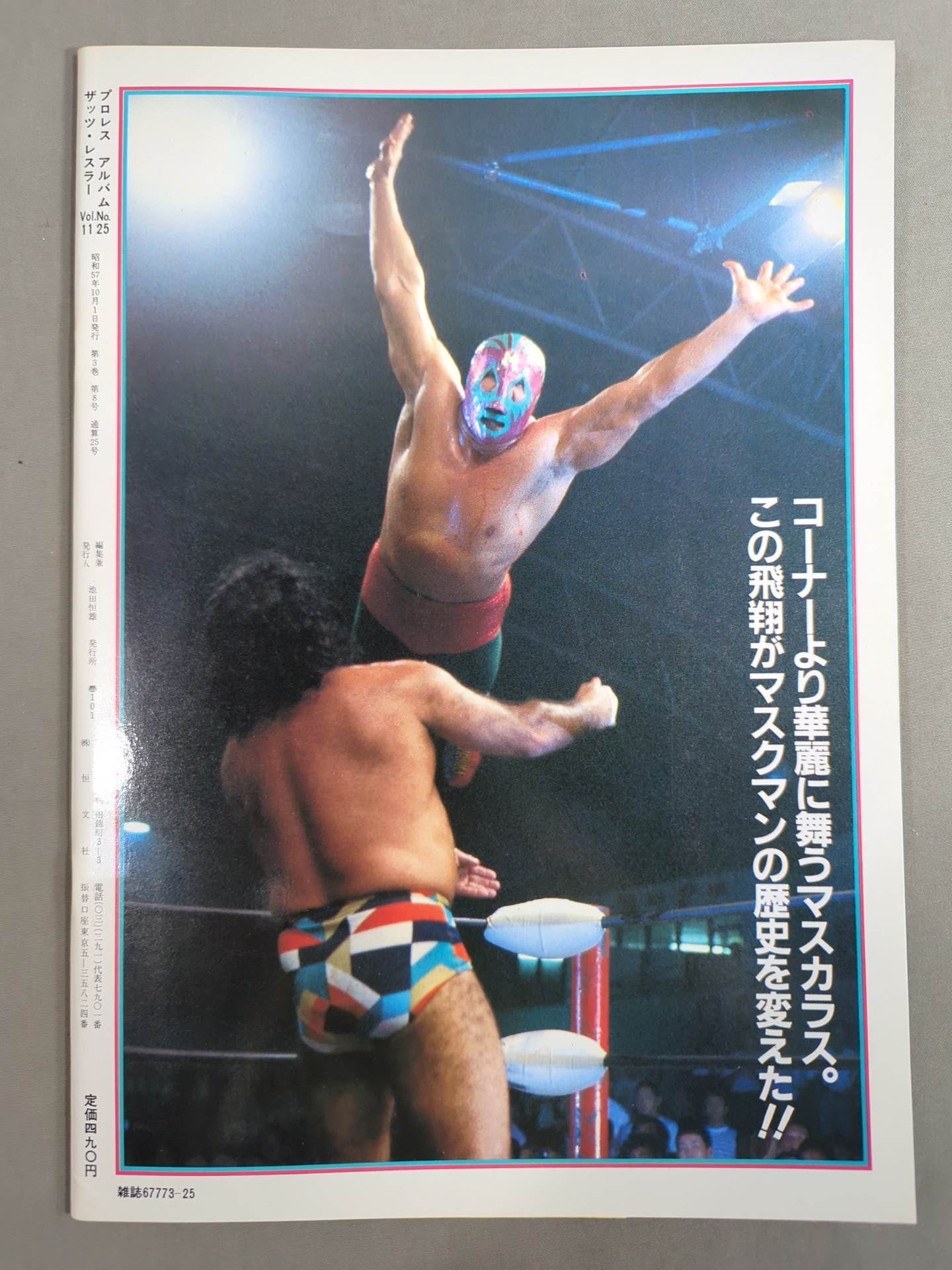 Pro Wrestling Album 25 Mask Man