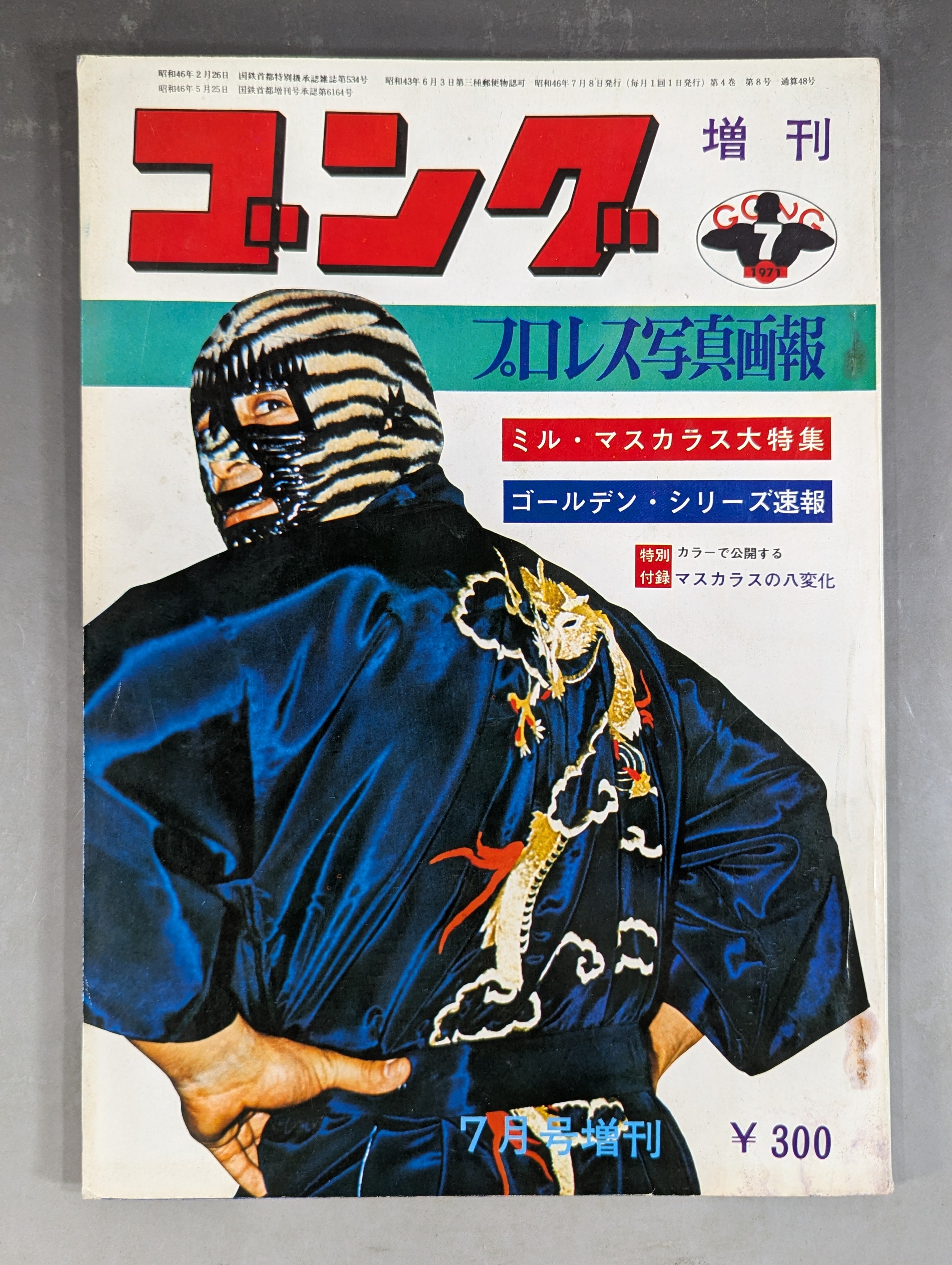 月刊ゴングVol.4 No.8増刊 – 闘道館