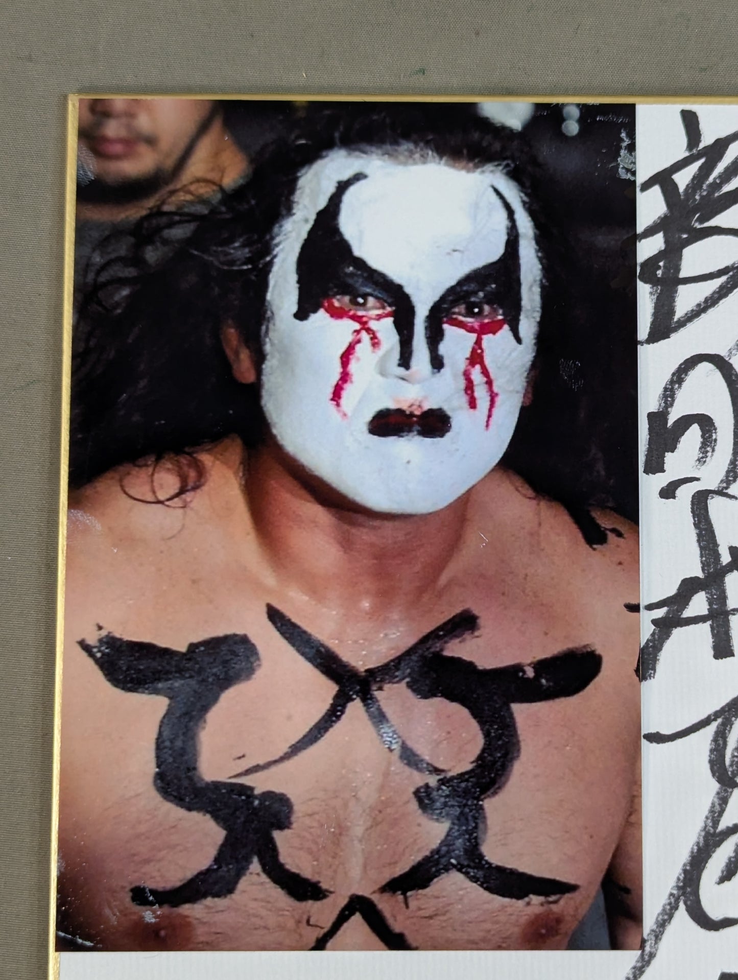 鬼神ライガー(生写真貼付)