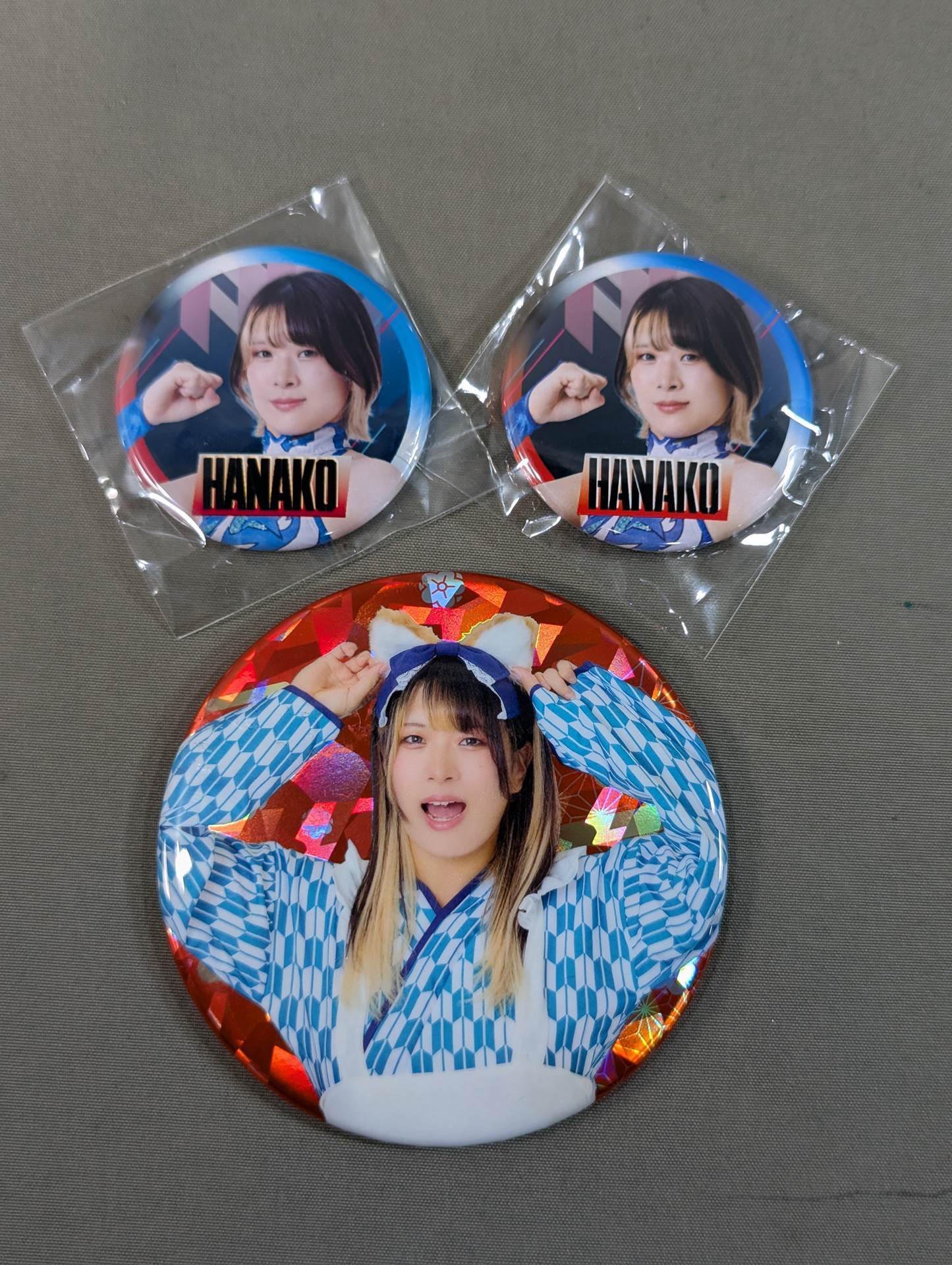 ★181cm Wonder Tower★ HANAKO PinBack button Set(1)