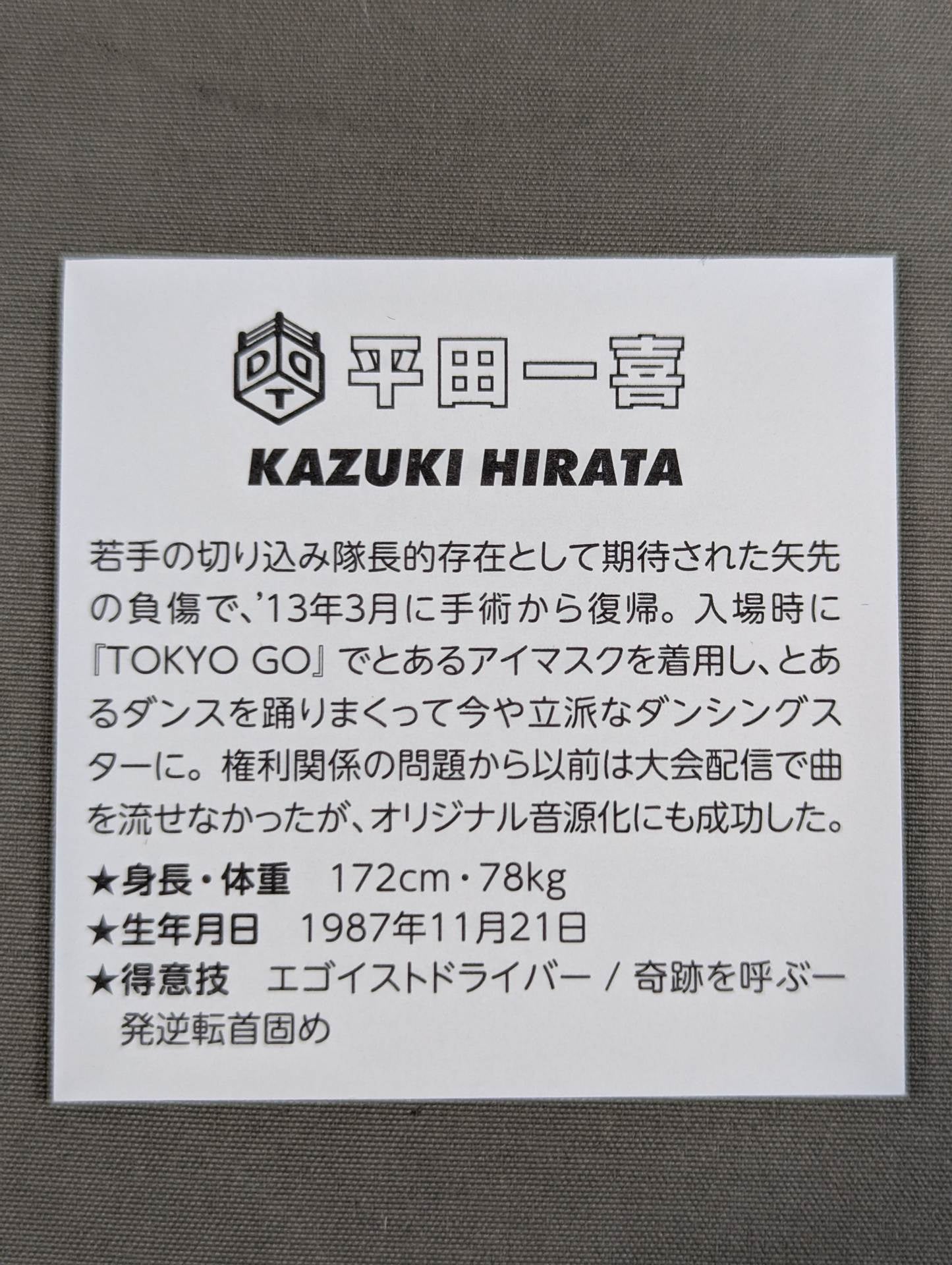 Kazuki Hirata Illustration Sticker