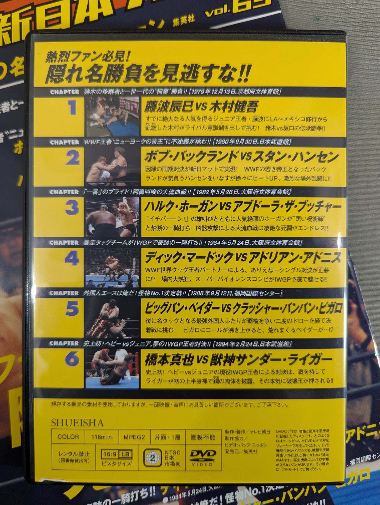 Burn! New Japan Pro Wrestling vol.63