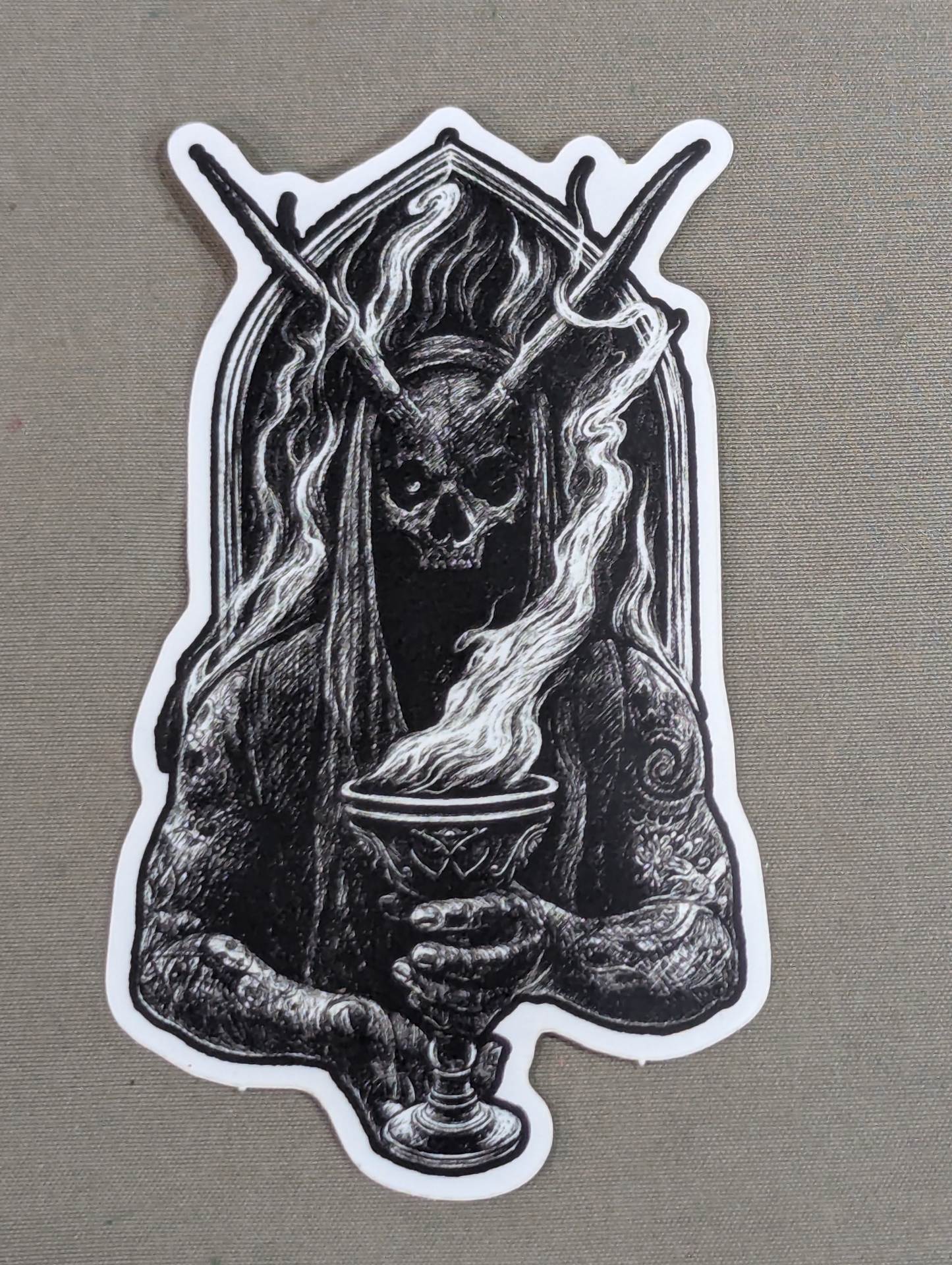 Malachi Black Sticker