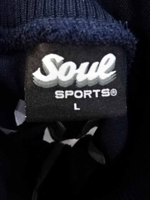 新日本プロレス×SOUL セットアップジャージ⑫(ホワイト×ネイビー)