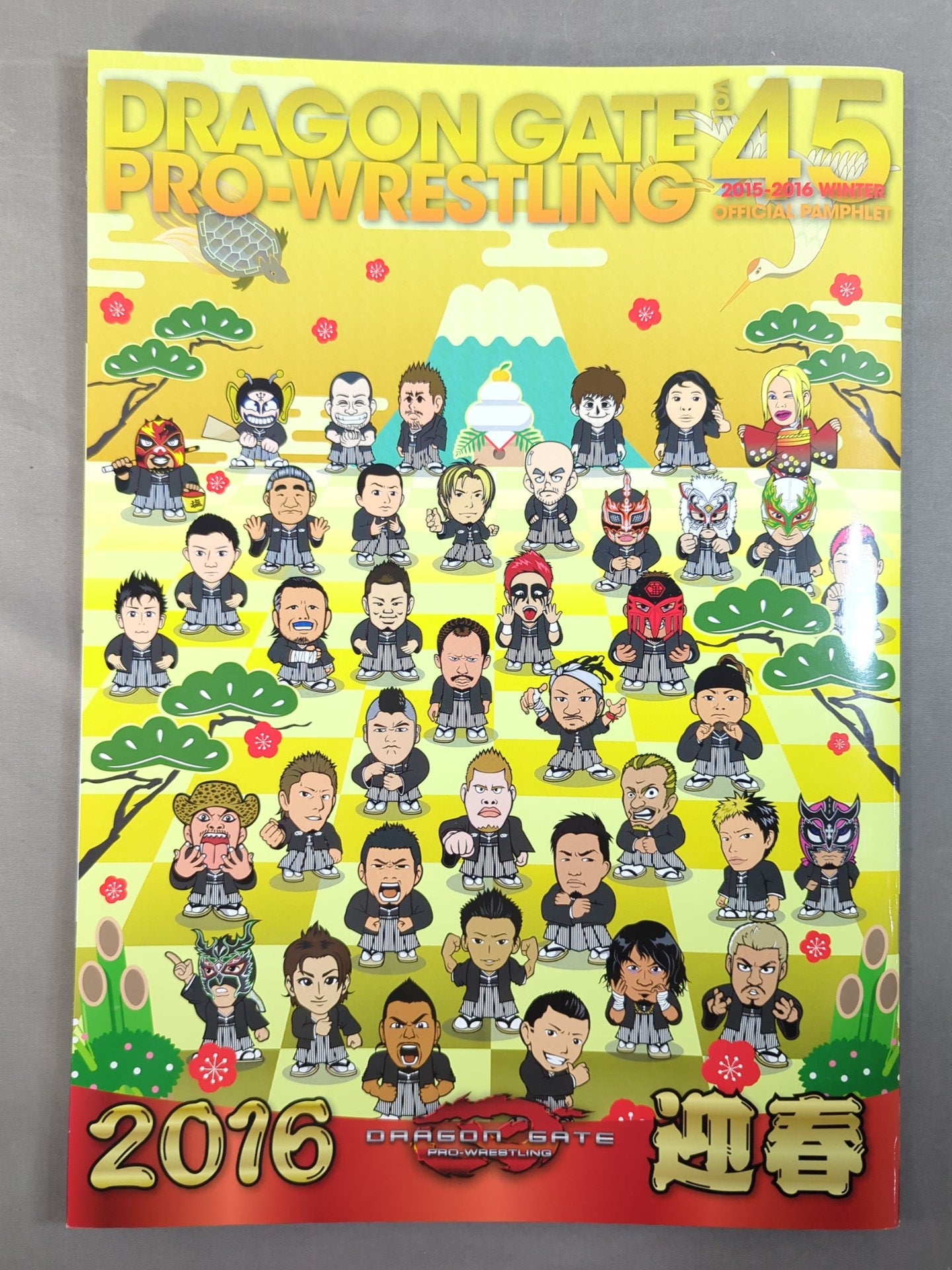 2015-2016 WINTER DRAGON GATE OFFICIAL PAMPHLET Vol.45