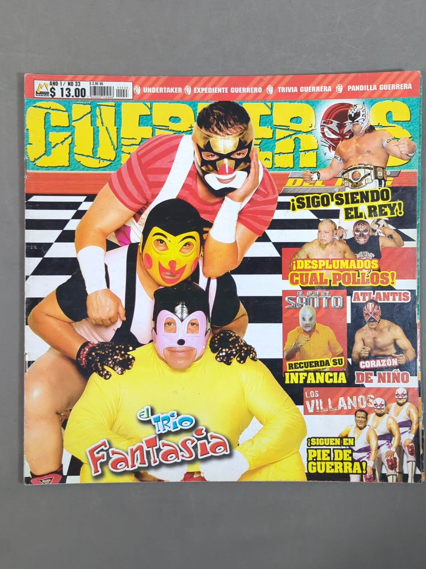 3選手直筆サイン入り】GUERRERROS DEL RING33 – 闘道館