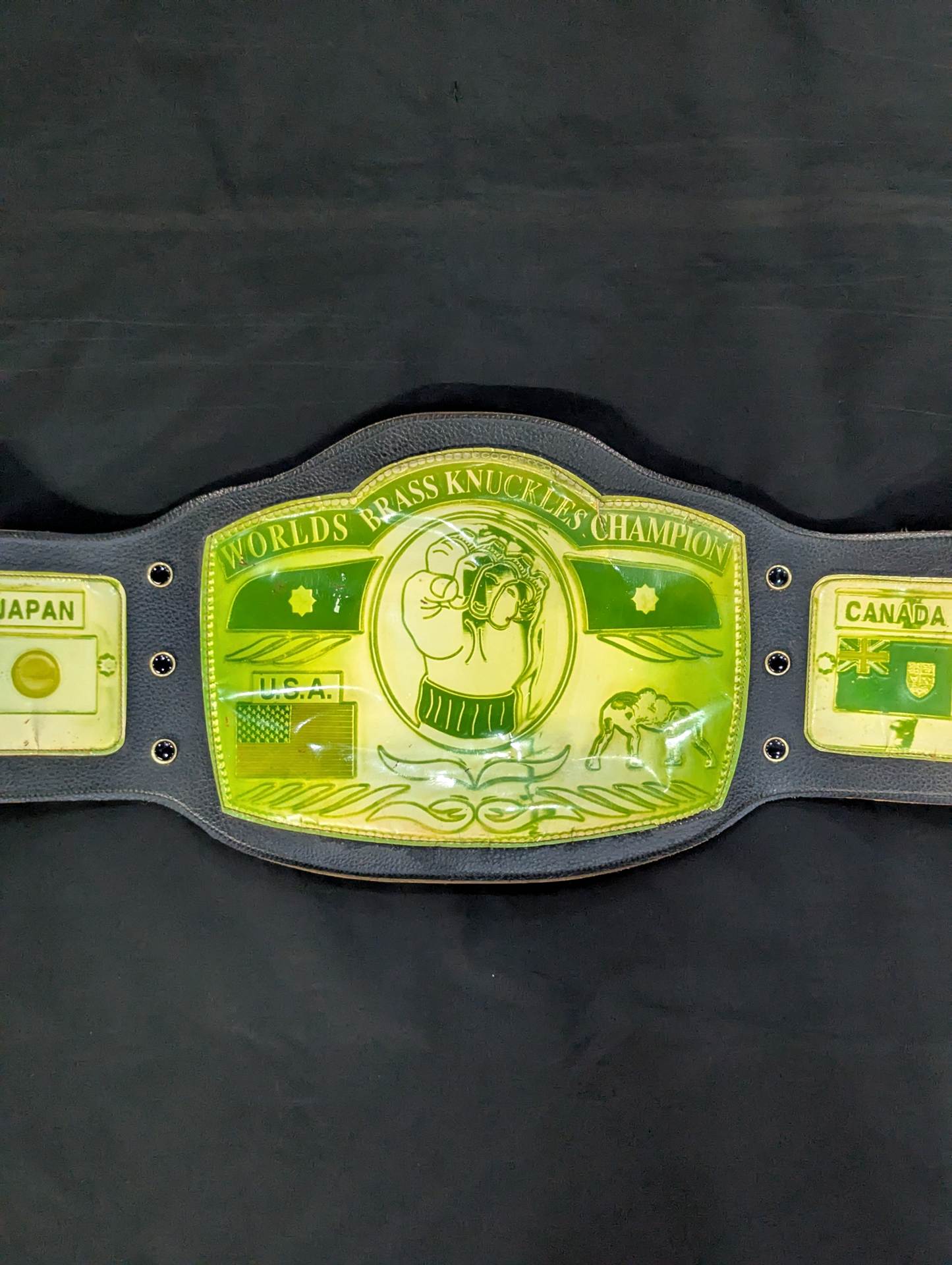 世界ブラスナックル王座チャンピオンベルト – 闘道館