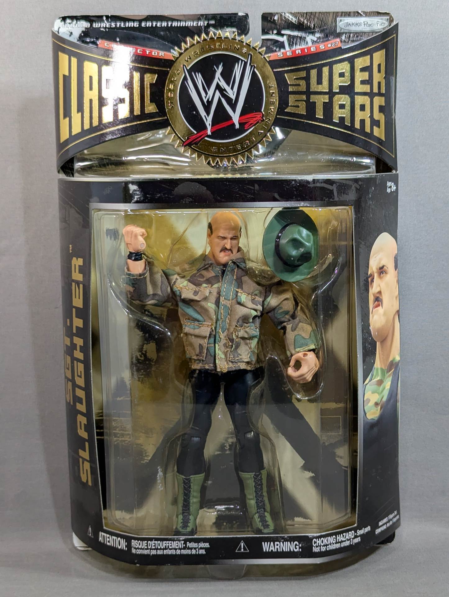 限定　レア　WWE WWF サージェントスローターSgt. Slaughter サージェント・スローター – 闘道館