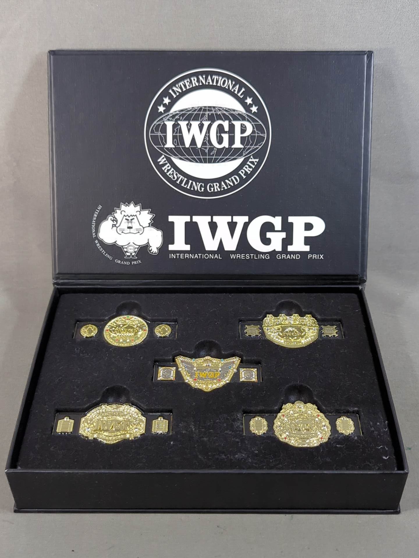 IWGP CHAMPION BELT ピンズコレクション(全5種) – 闘道館