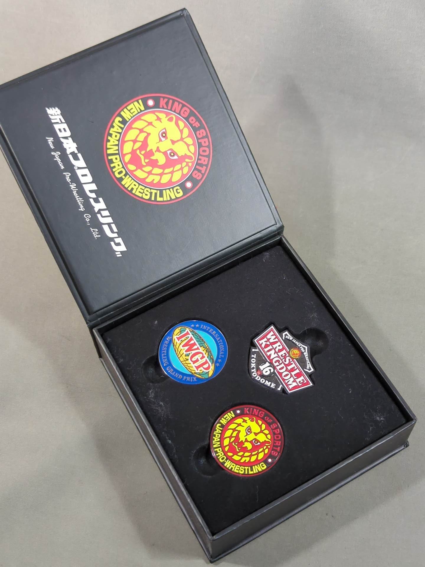 ☆非売品☆ 新日本プロレス WRESTLE KINGDOM 16 in TOKYO DOME ピンズ 