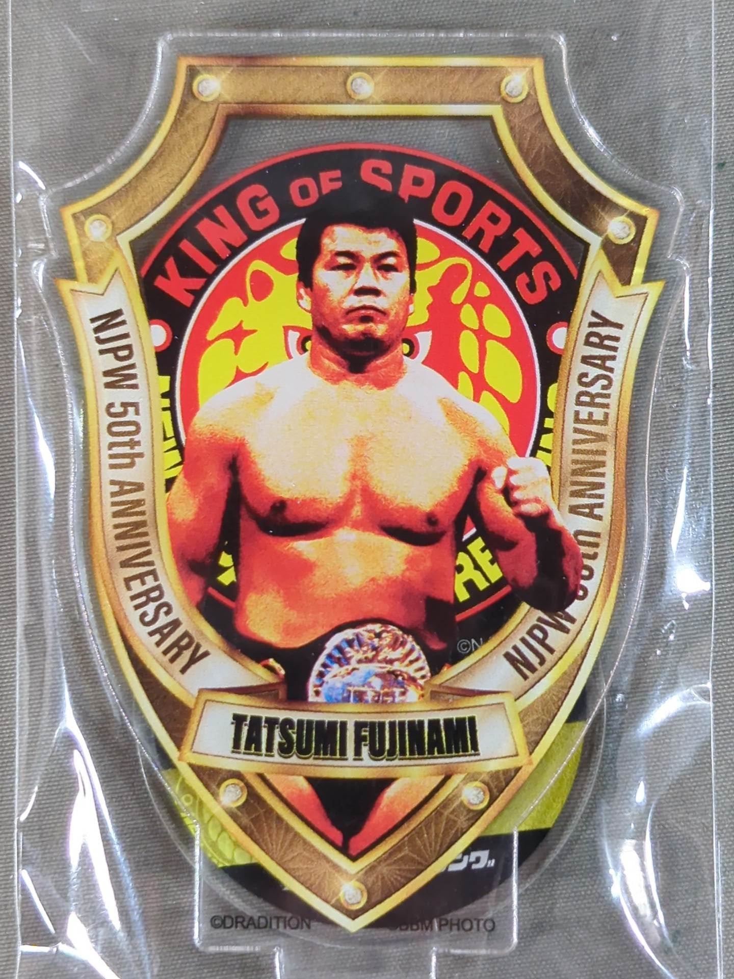 50周年記念グッズ 藤波辰爾 アクリルスタンド