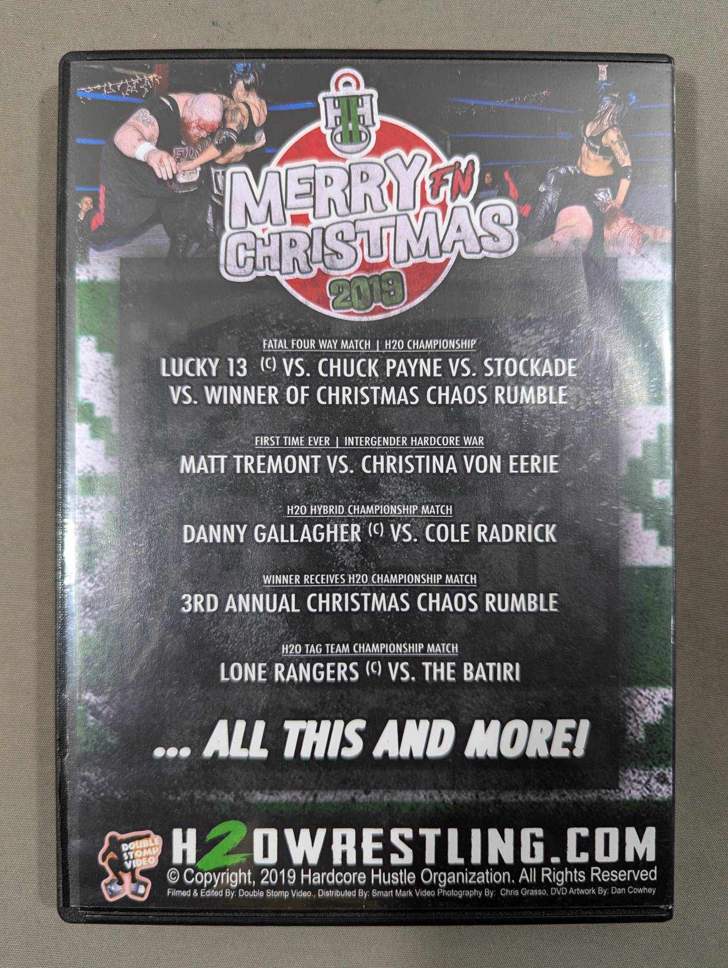 H2O MERRY F'N CHRISTMAS 2019