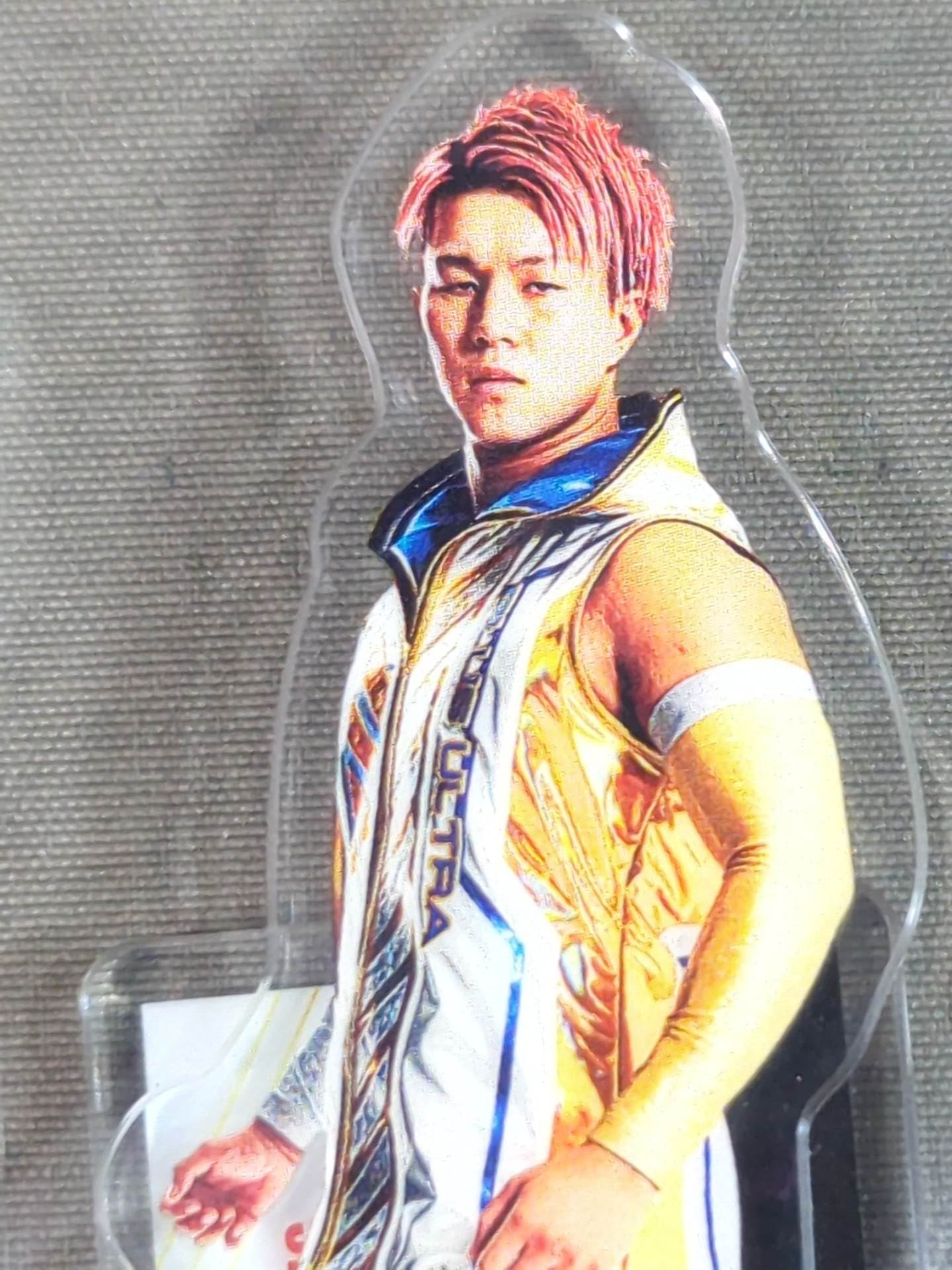 Atsuki Aoyagi All Japan Pro Wrestling 50th Anniversary Acrylic Stand (A)