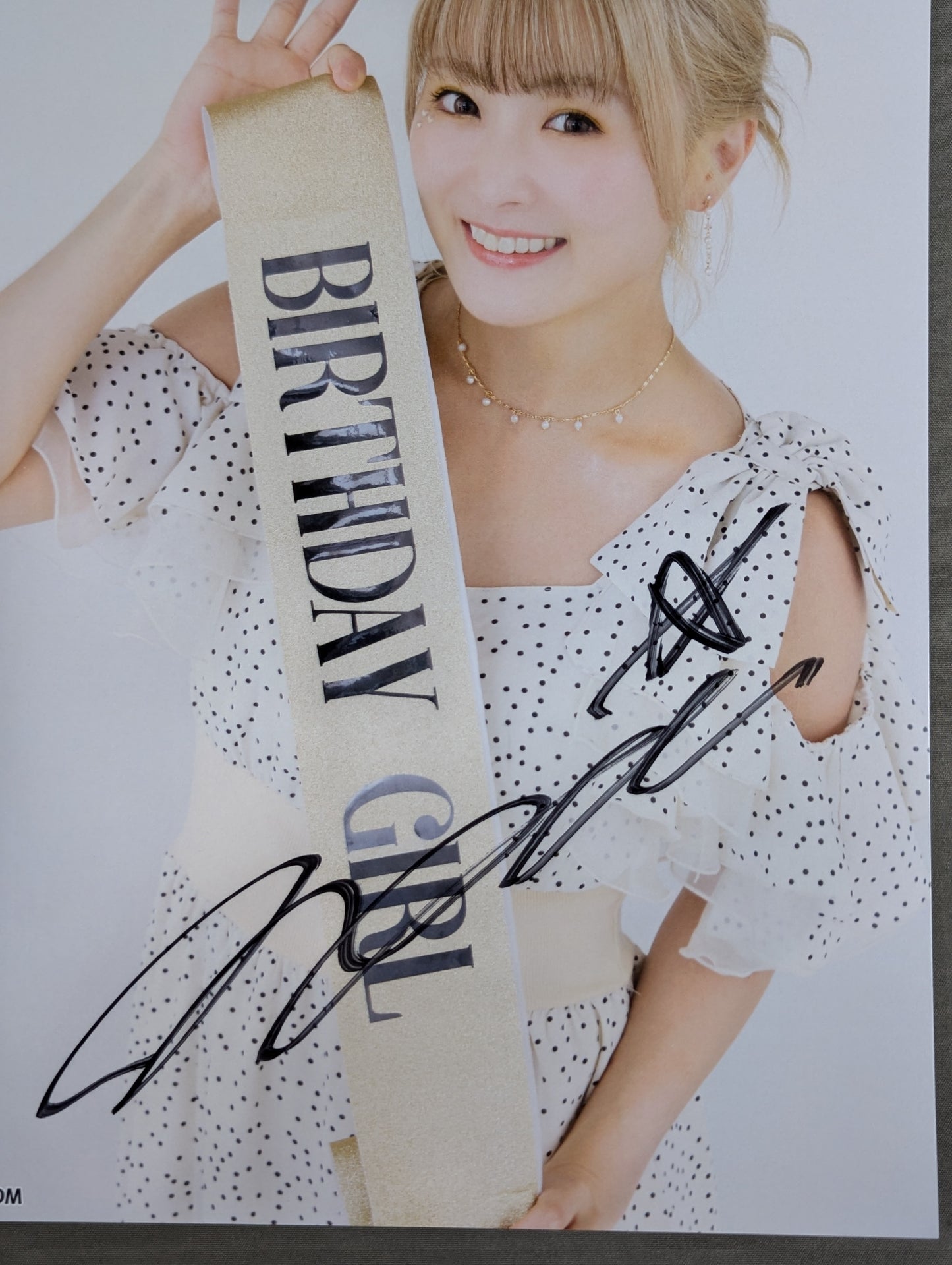 NATSUPOI hand signed autograph Starda Pro-Photo (Poi Festival (1))