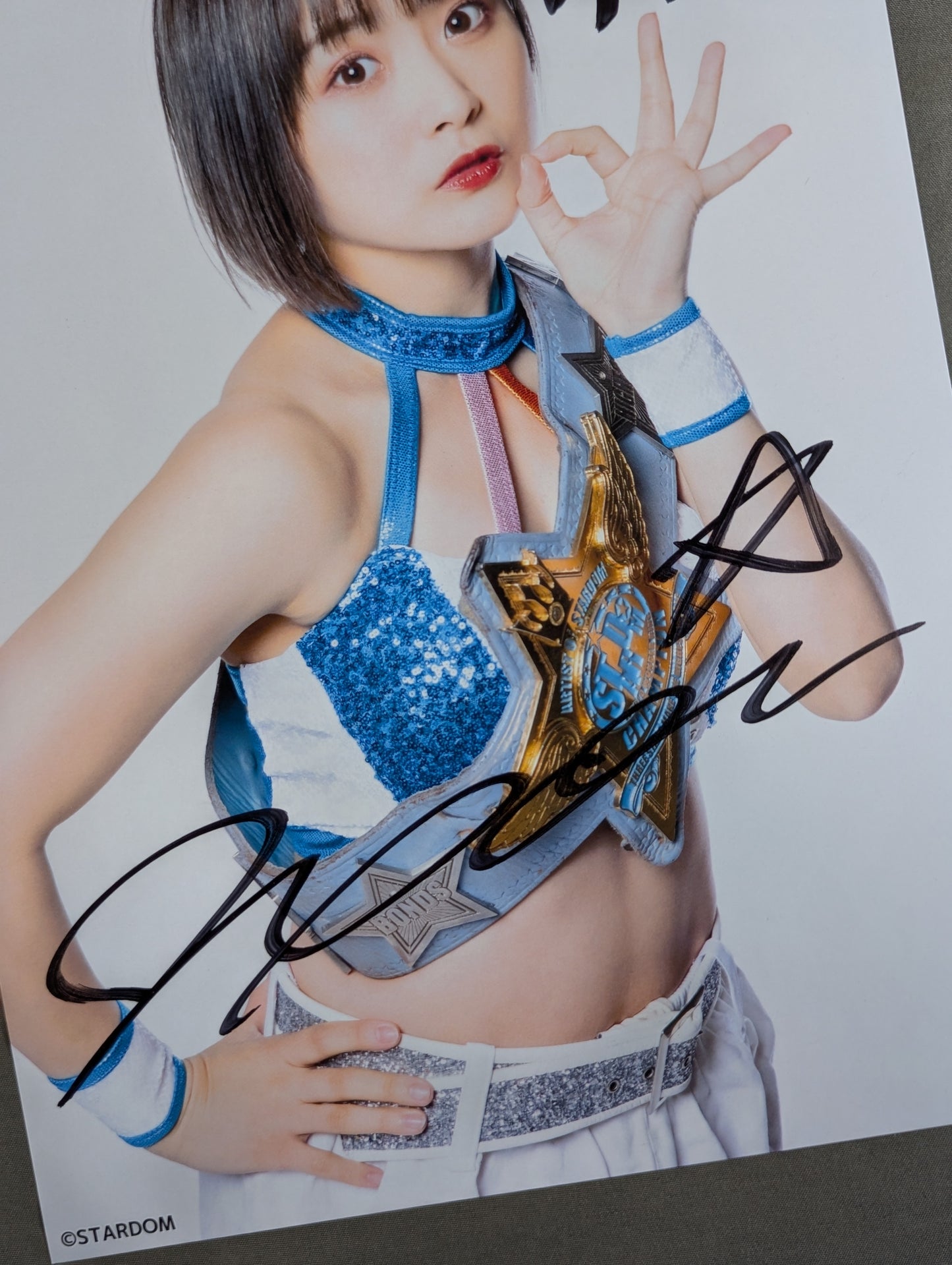 NATSUPOI hand signed autograph Starda Pro-Photo (P-5)