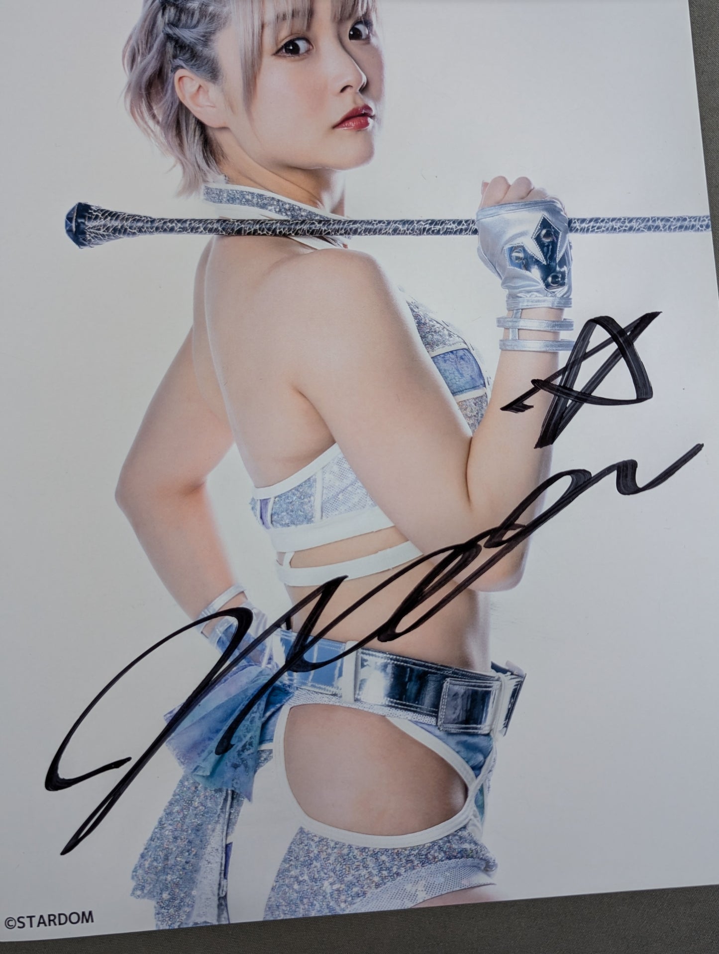 NATSUPOI hand signed autograph Starda Pro-Photo (P-6)