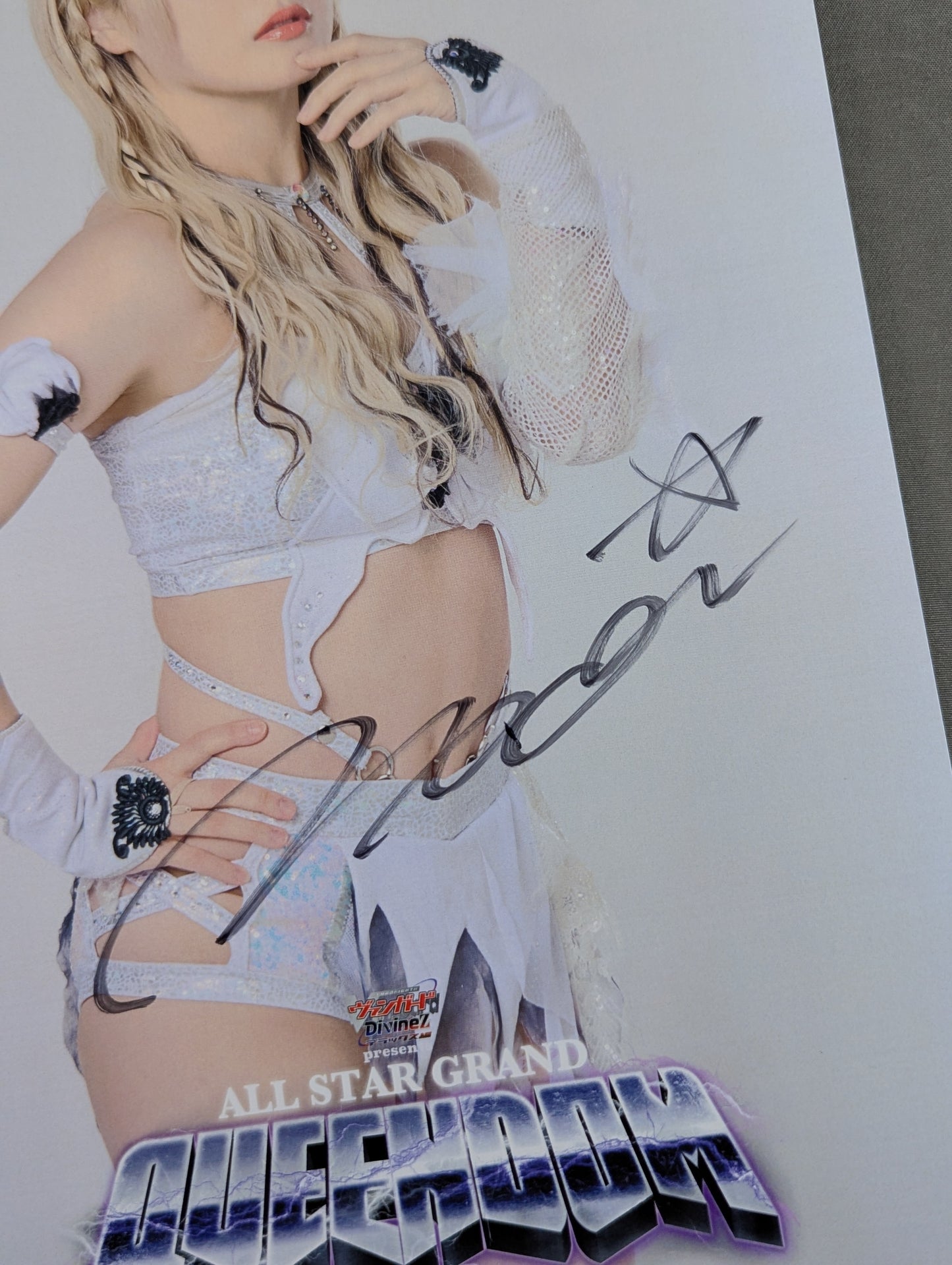 NATSUPOI hand signed autograph ALL STAR GRAND QUEENDOM 2025 Pro-Photo