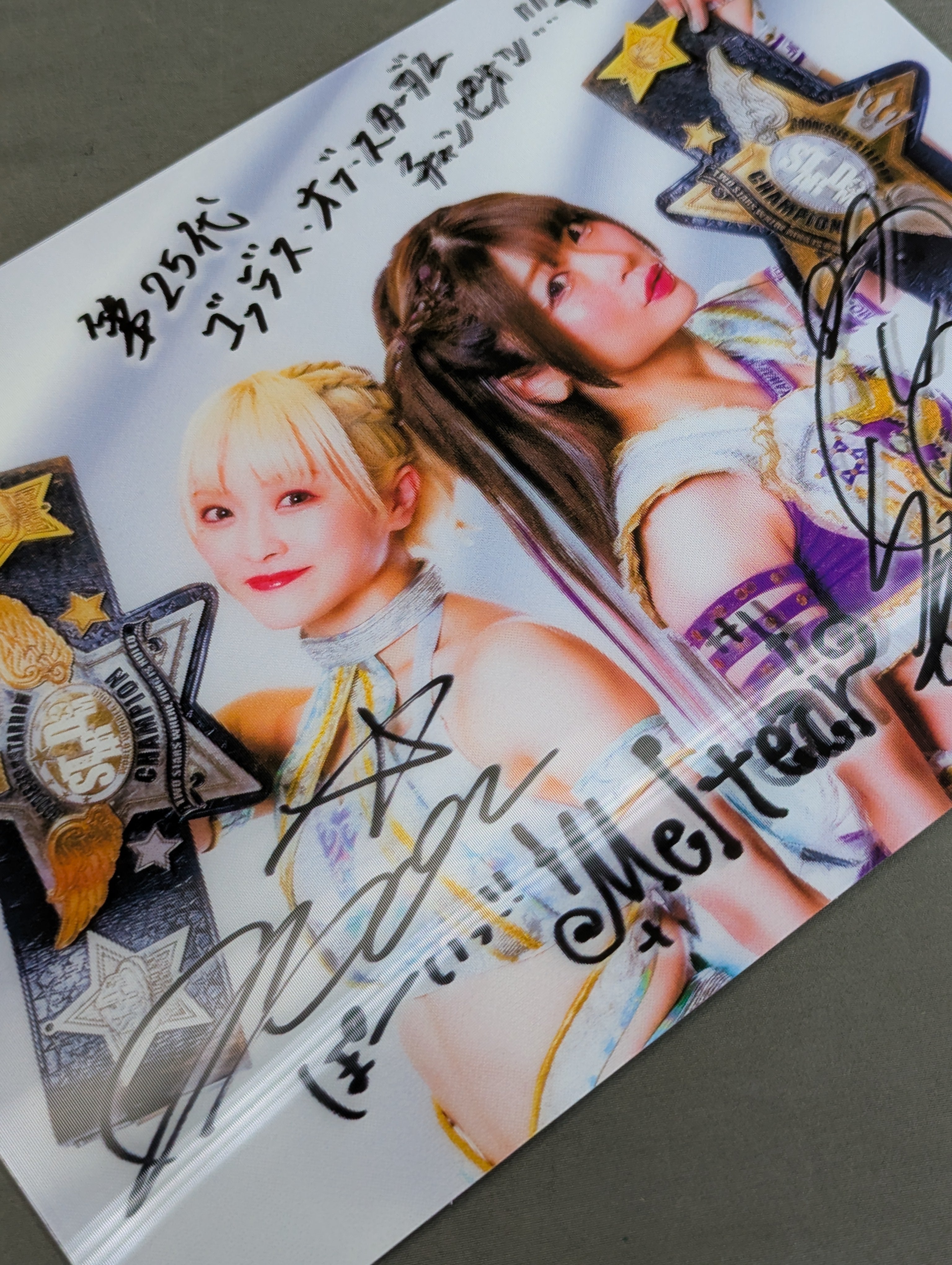 meltear 中野たむ＆なつぽい 3Dポートレート – 闘道館