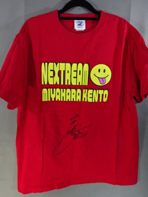 直筆サイン入り】宮原健斗「NEXTREAM」Tシャツ – 闘道館