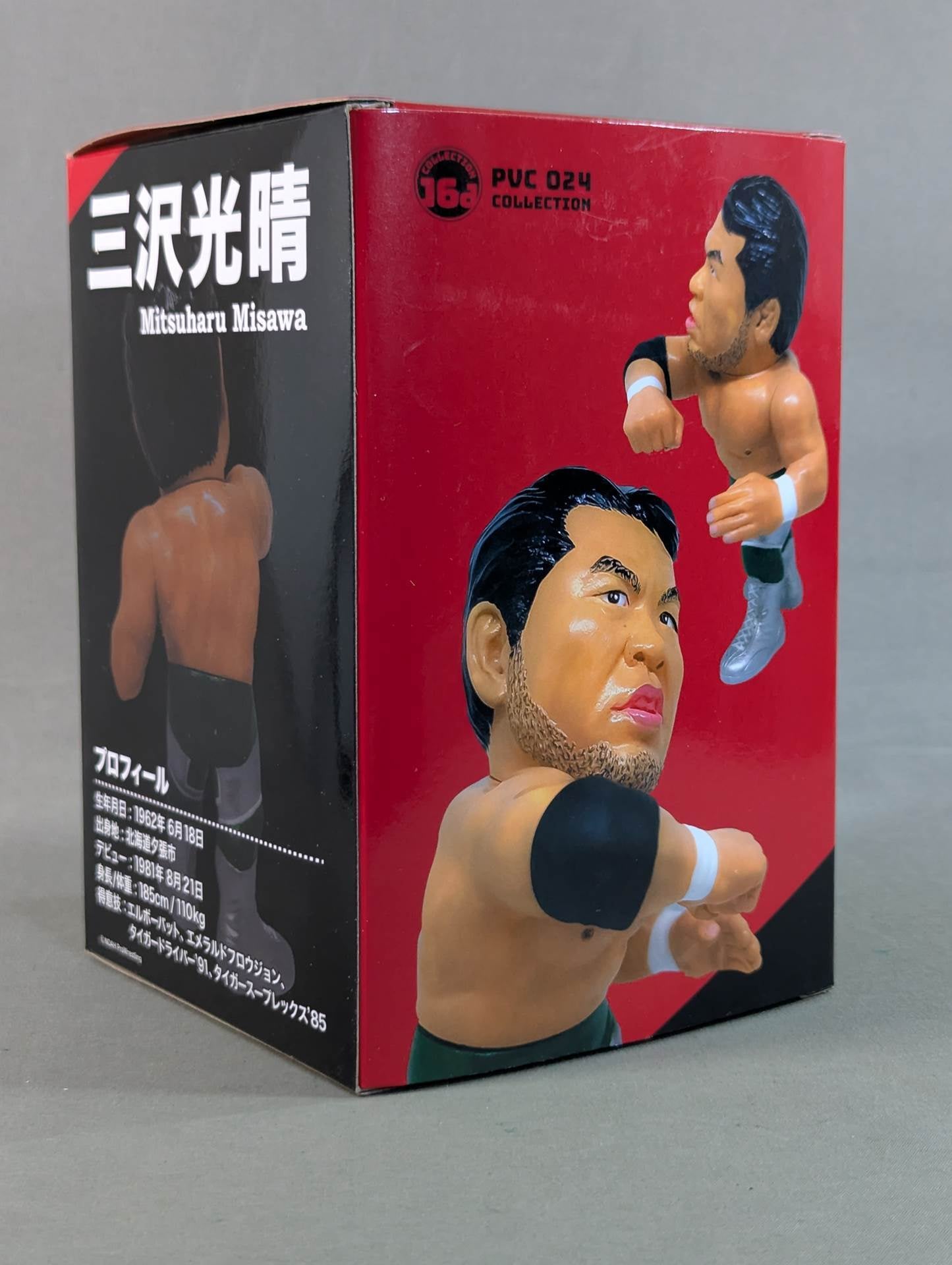 Mitsuharu Misawa 16D Soft Vinyl Collection