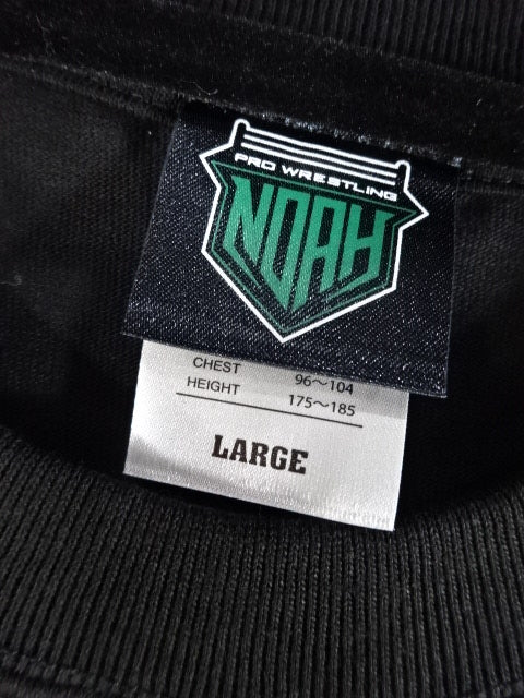 【Kaito Kiyomiya hand signed autograph 】NOAH Logo T-Shirt (5) (Black)