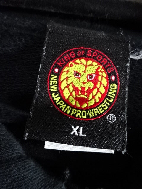 L.I.J. Zip hoodie (1)(Black×White)