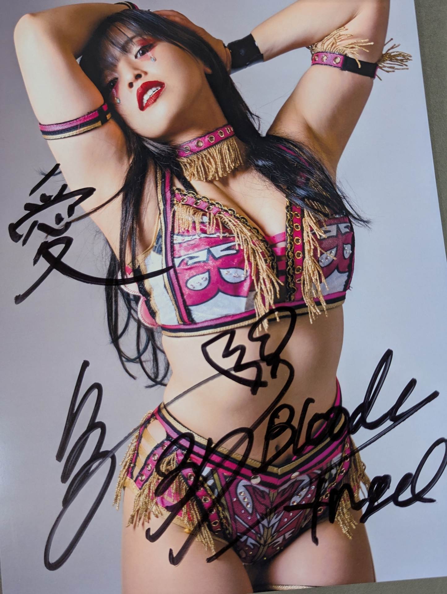 Mina Shirakawa hand signed autograph Starda Pro-Photo (J-6)