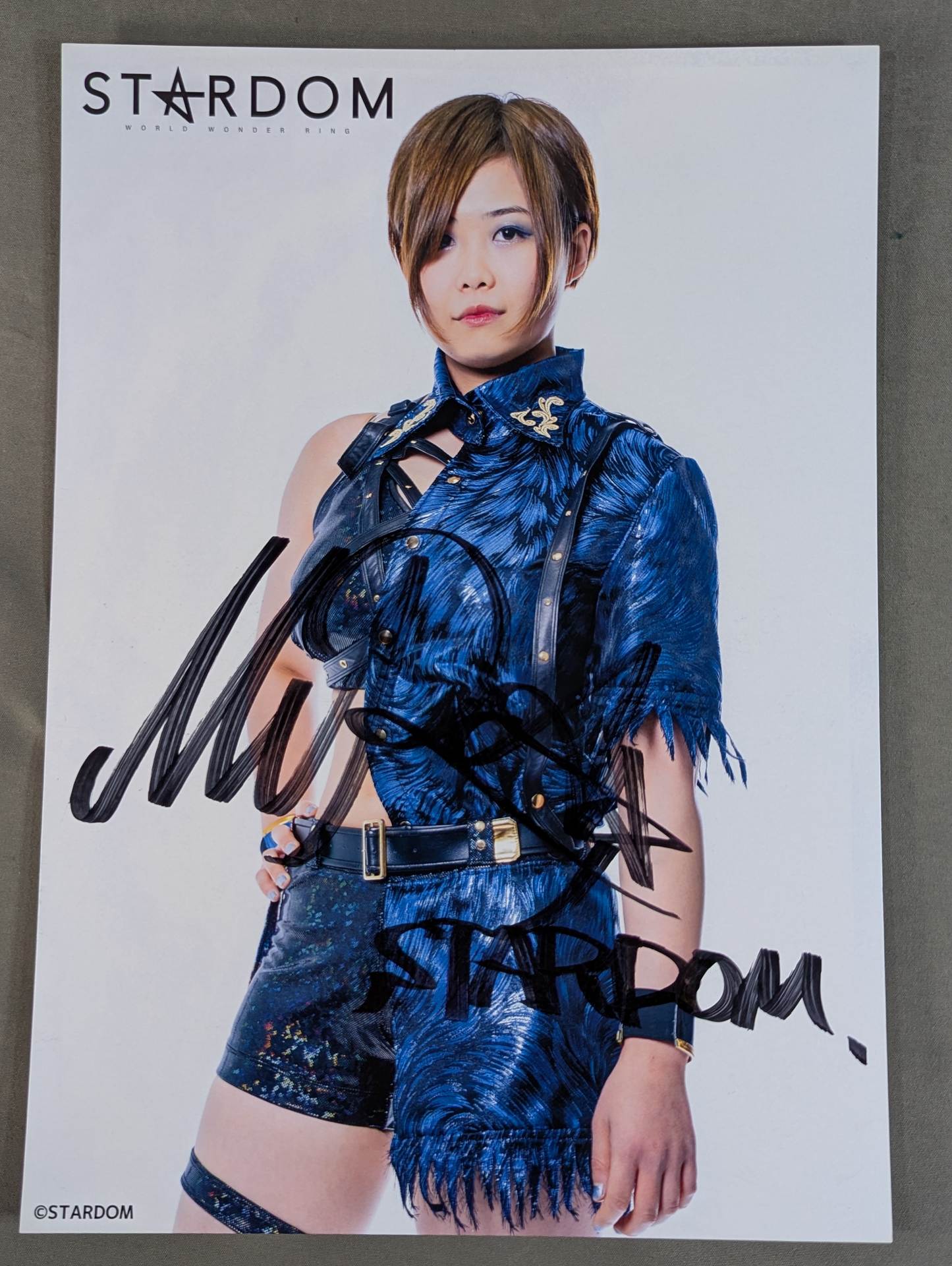 スターダム　ジュリア　フォトフレーム　直筆サイン入　2022 5スターGP スターダム ジュリア フォトフレーム 直筆サイン入 2022 5スターGP