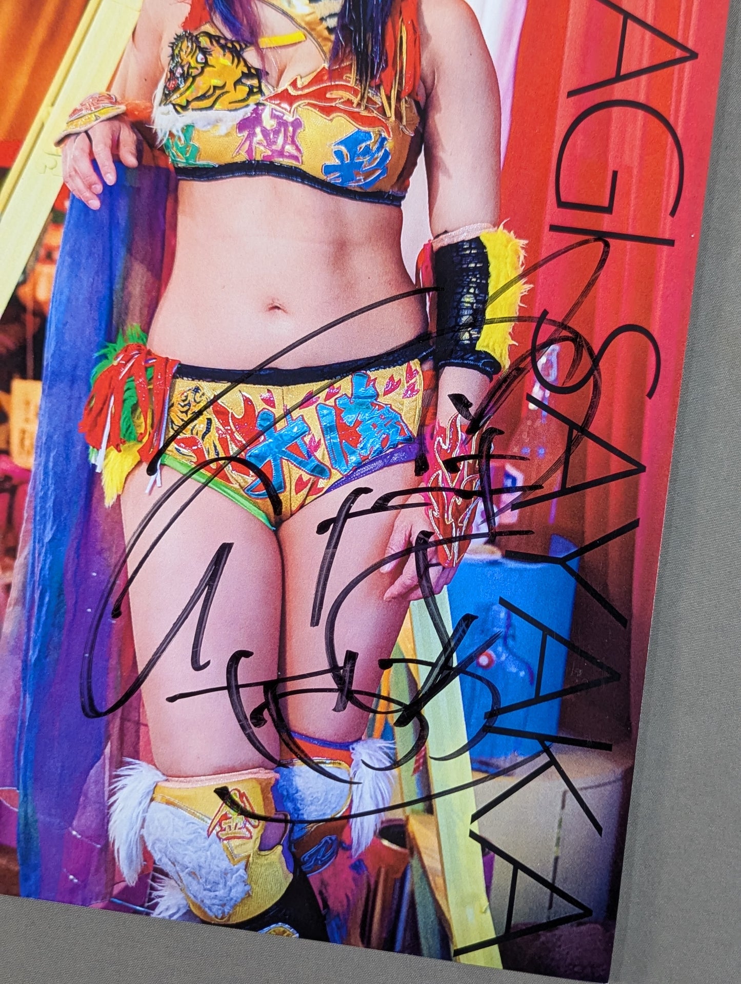UNAGI SAYAKA hand signed autograph Pro-Photo (B-8)