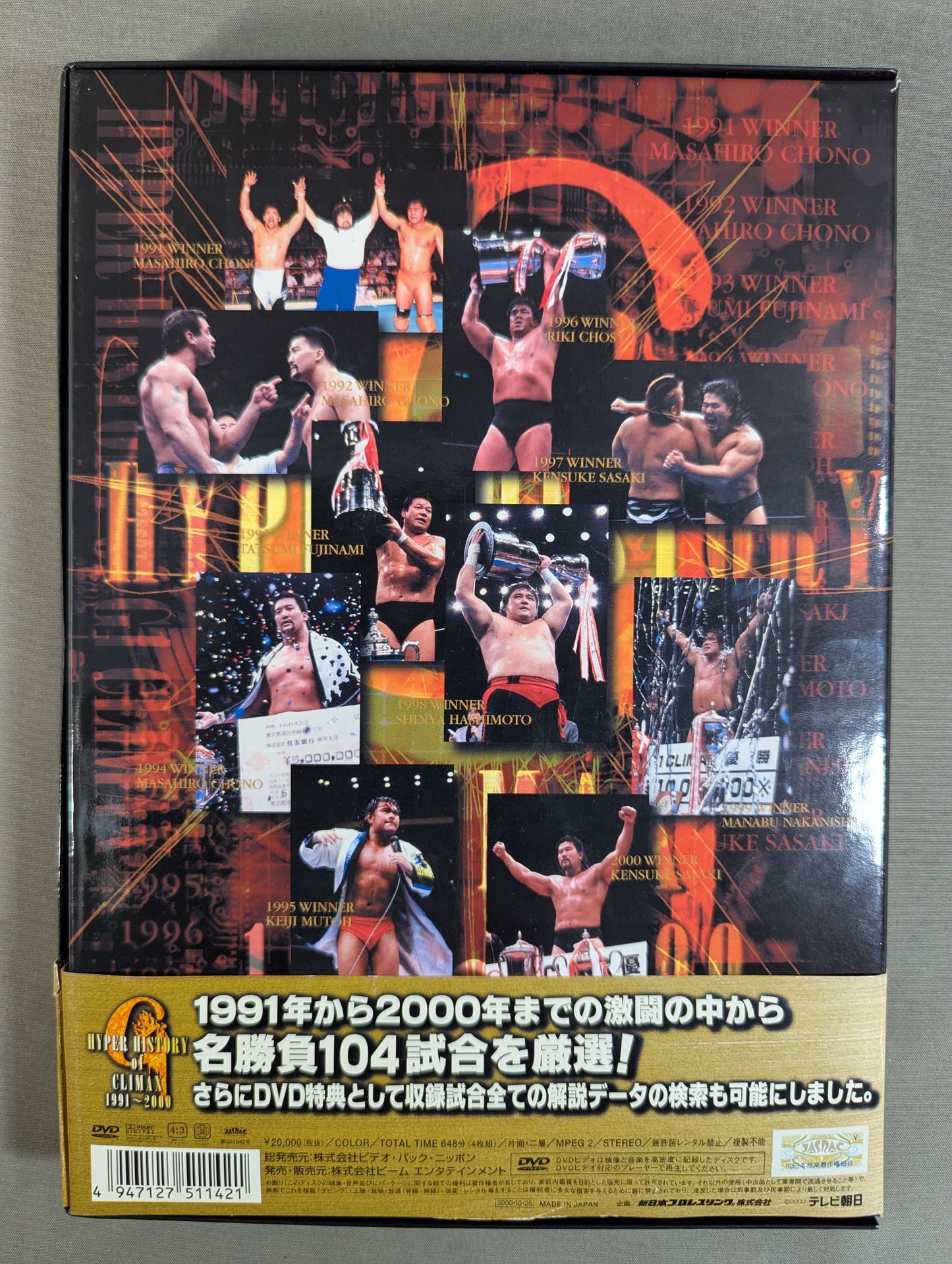 HYPER HISTORY of CLIMAX 1991~2000 "Who is the strongest man!?"