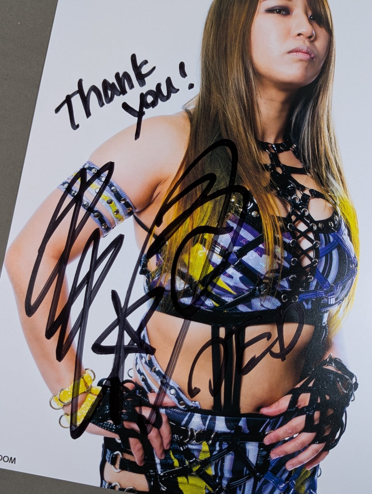 Momo Watanabe hand signed autograph Starda Pro-Photo (K-1)