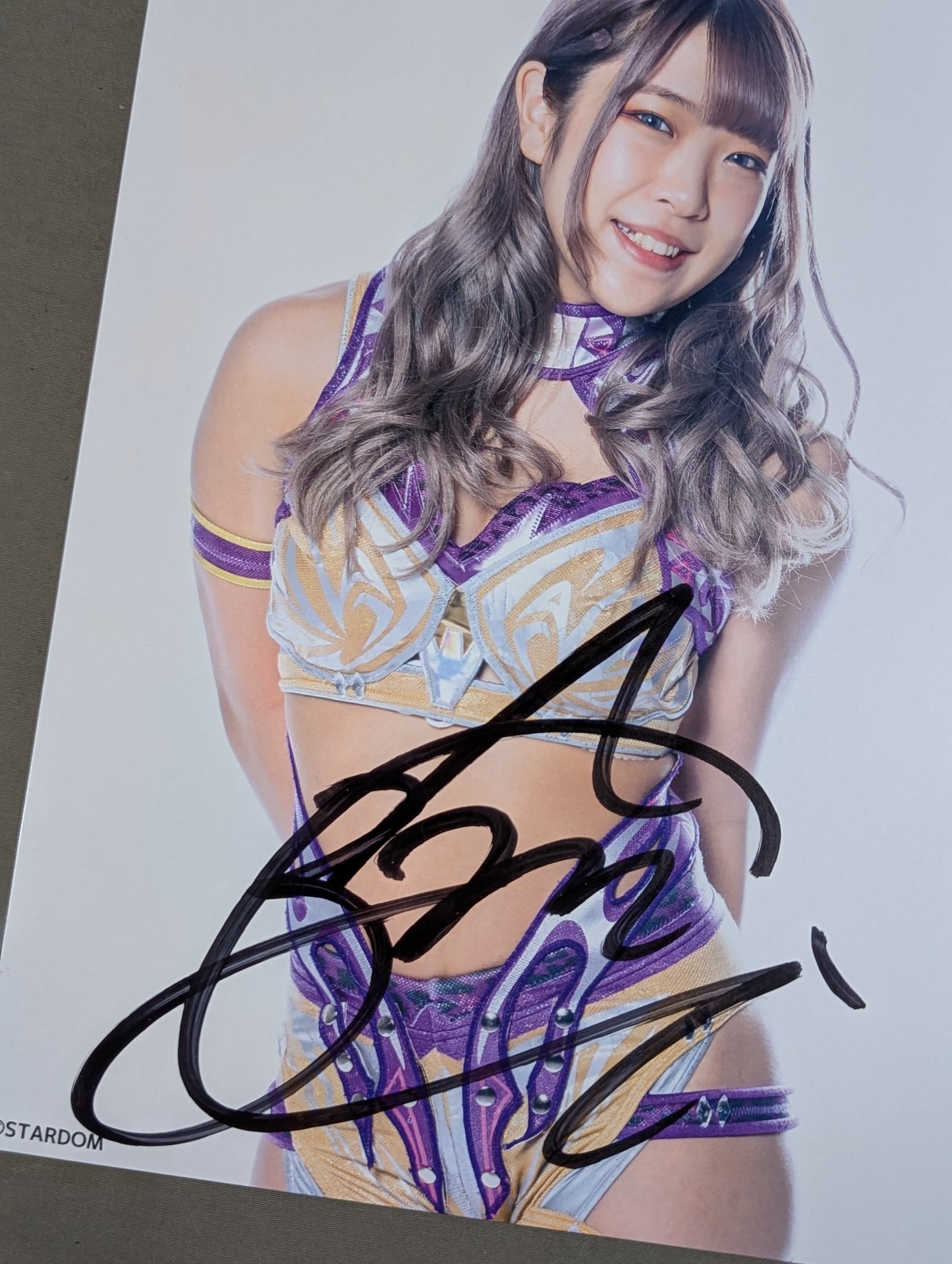 AZM hand signed autograph stardom Pro-Photo (R-1)