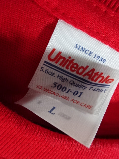 【hand signed autograph】 Sareee (SARRAY) " Back Throw T-Shirt (2) (Red)