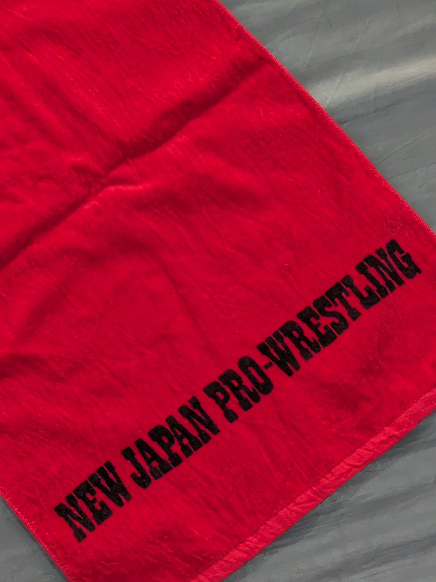 Antonio Inoki " Manjigatame " Illustrated Sports Towel