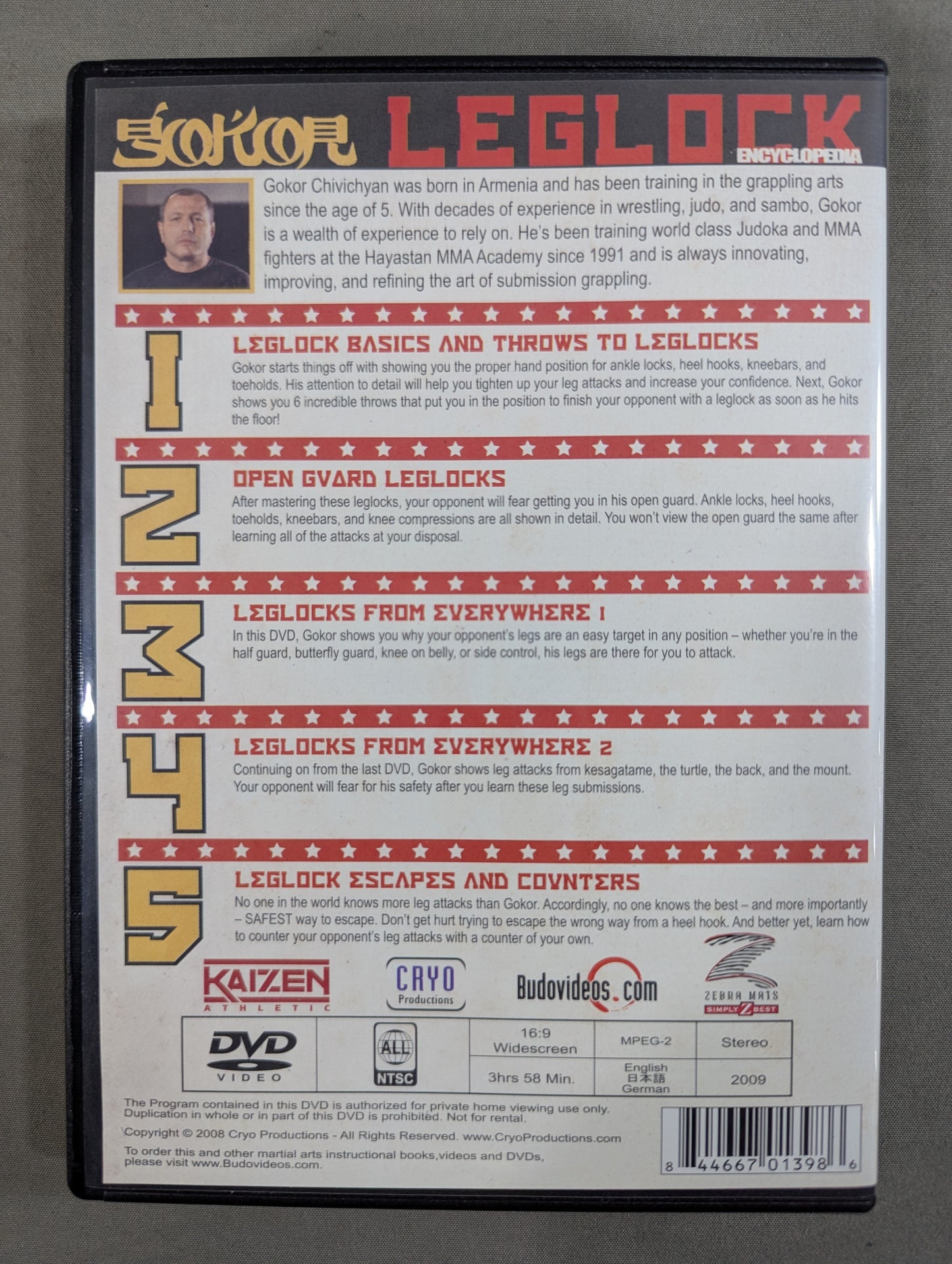 ★Gokor Chivichyan★ LEG LOCK ENCYCLOPEDIA