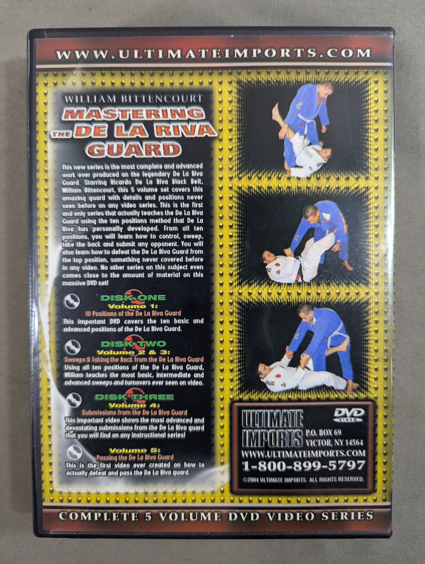 ★WILLIAM BITTENCOURT★ MASTERING THE DE LA RIVA GUARD