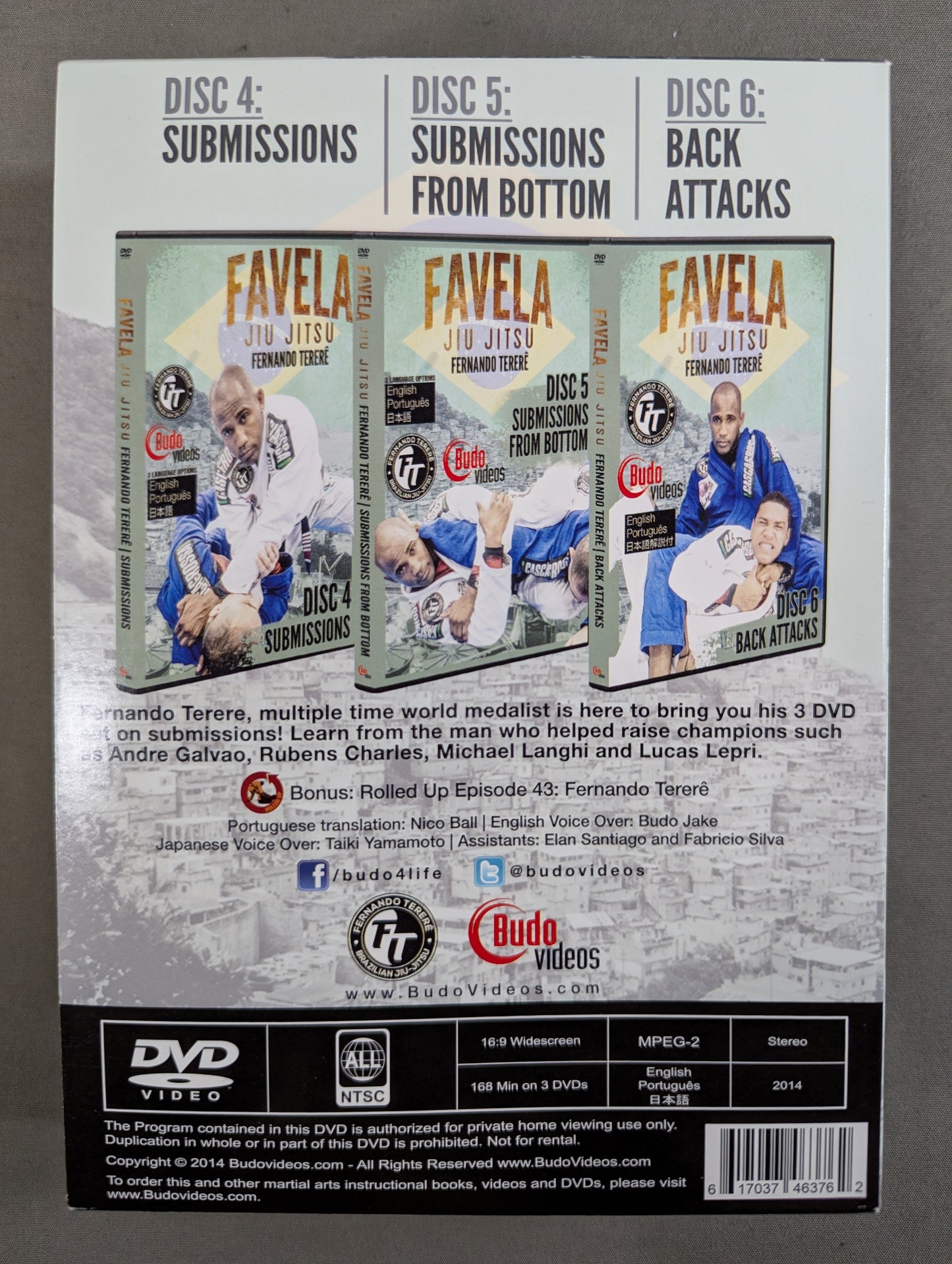 ★FAVELA JIU JITSU★ FERNANDO TERERE SUBMISSIONS