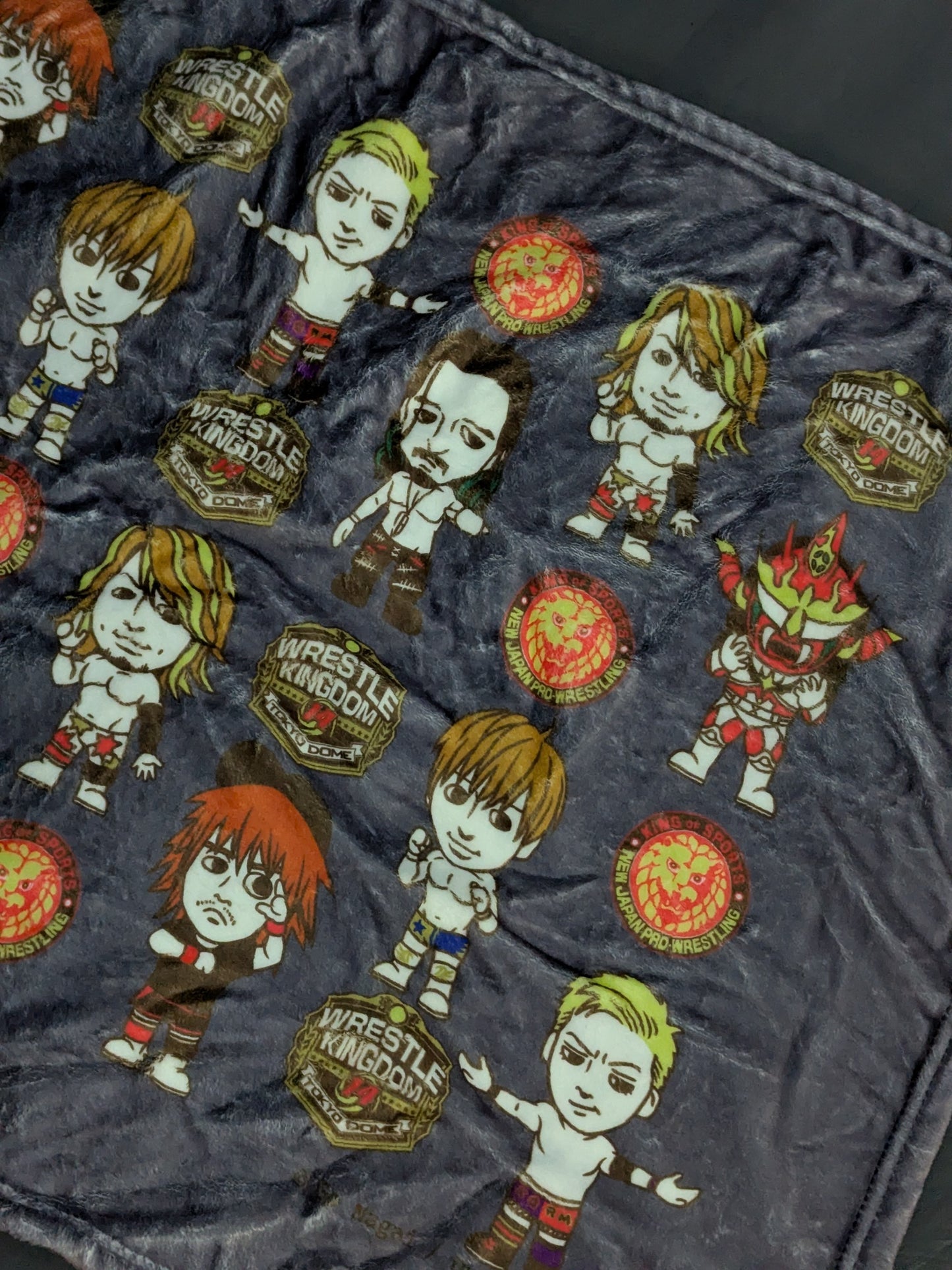 ★WRESTLE KINGDOM 14 "Ladies Seat" Viewing Bonus ★ Original Blanket