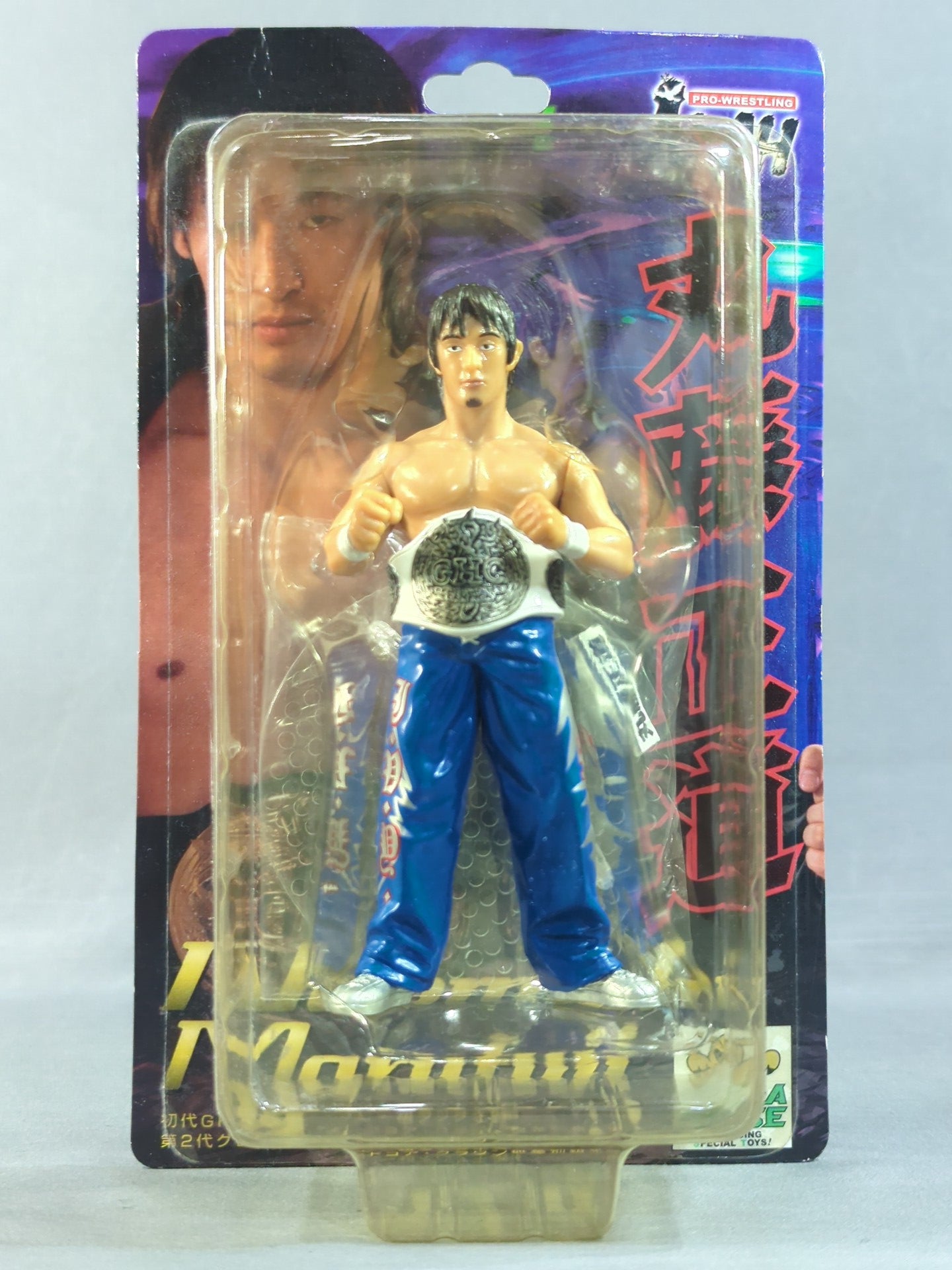 丸藤正道(白GHCベルト・青タイツ) – 闘道館