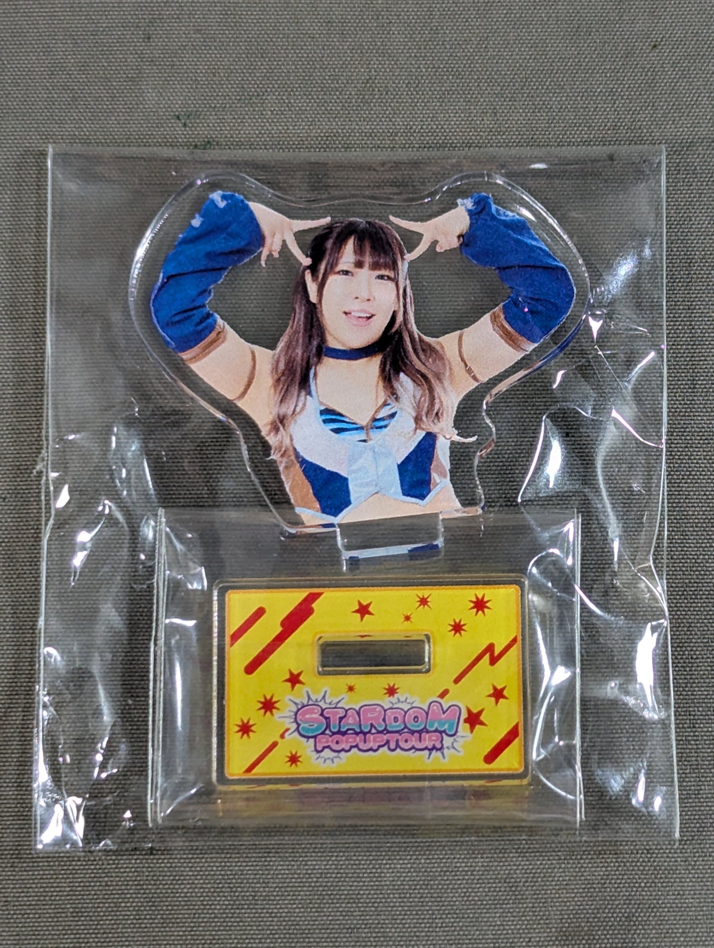 AZM Mini Acrylic Stand STARDOM POP UP TOUR in TOWER RECORDS 2025