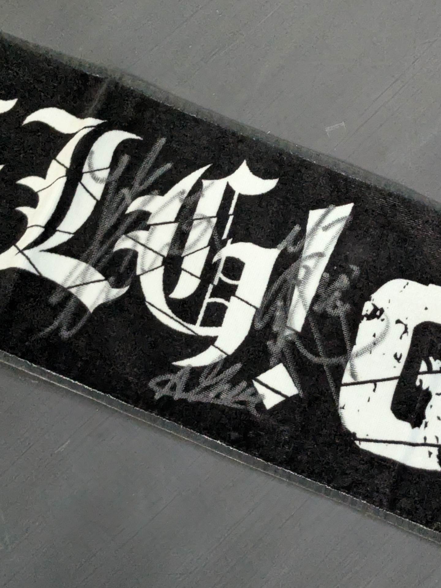 [6 fighters hand signed autograph 】GLG「GLG!GLG! GLG!」 Message Towel