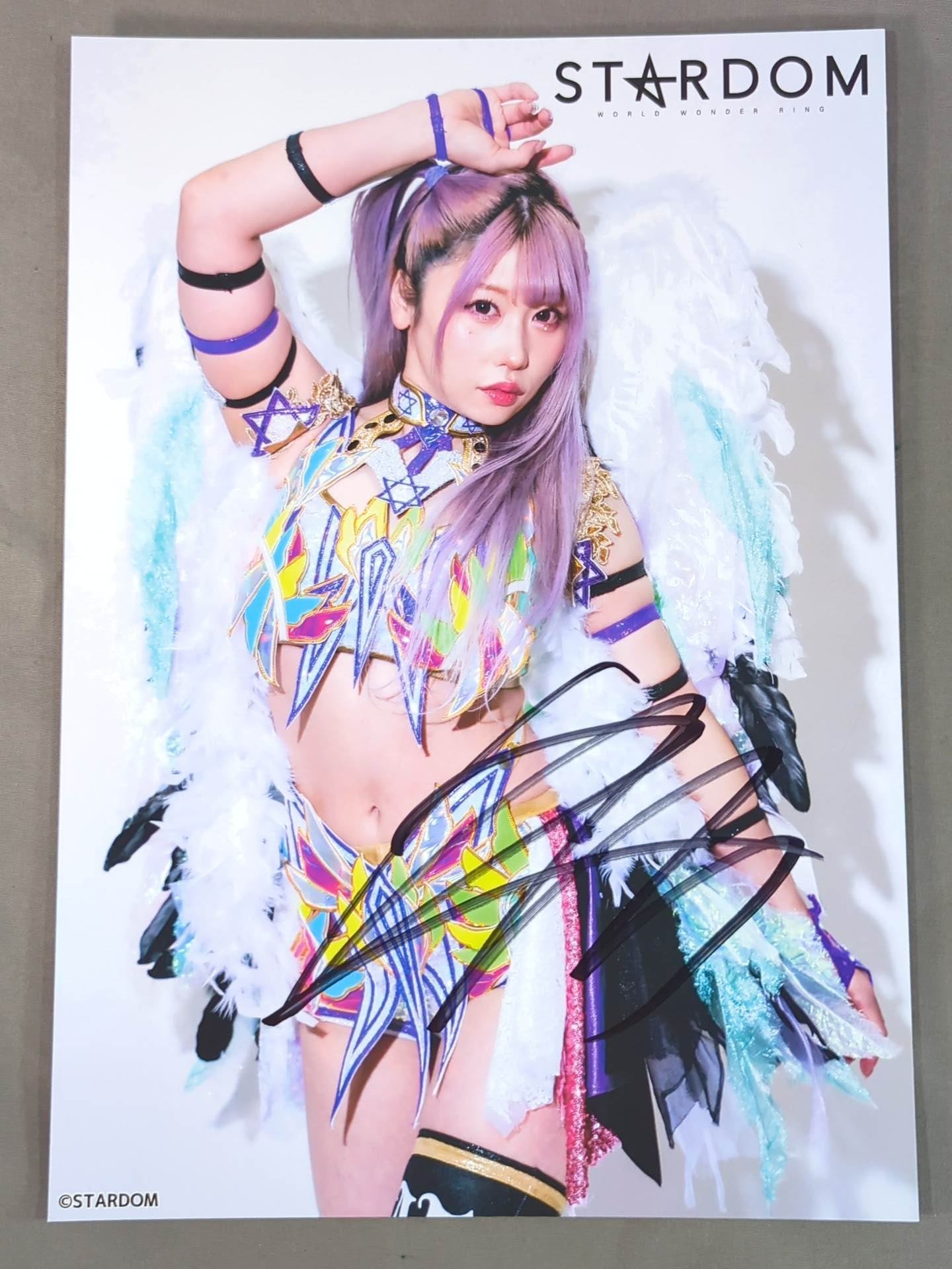 中野たむ 直筆サイン入り スターダムポートレート(F-4) – 闘道館