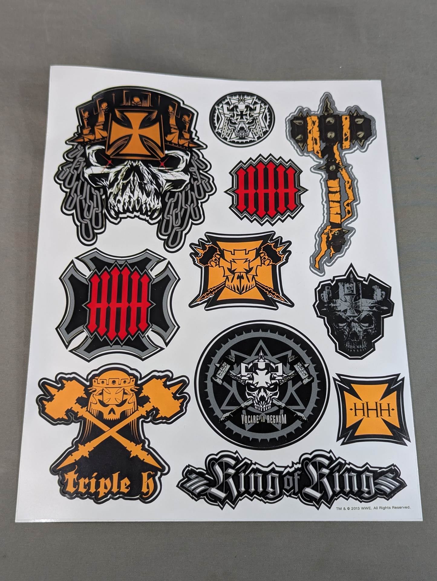 Triple H Sticker Sheet