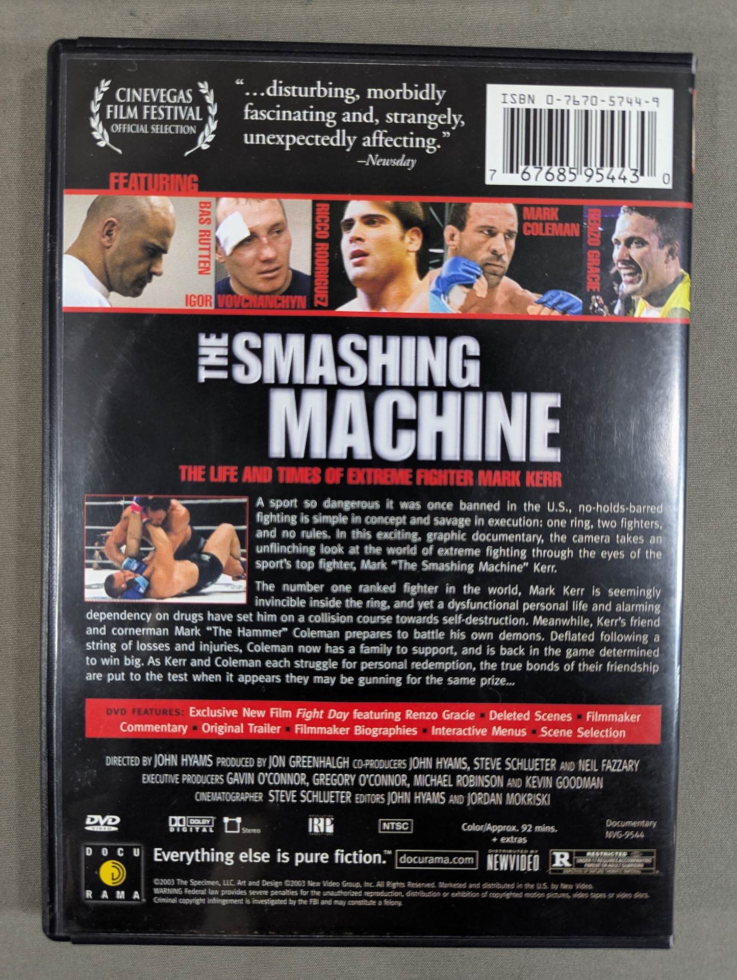 ★MARK KERR★ THE SMASHING MACHINE