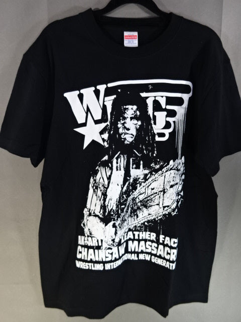 レザー・フェイス「CHAINSAW MASSACRE」Tシャツ – 闘道館