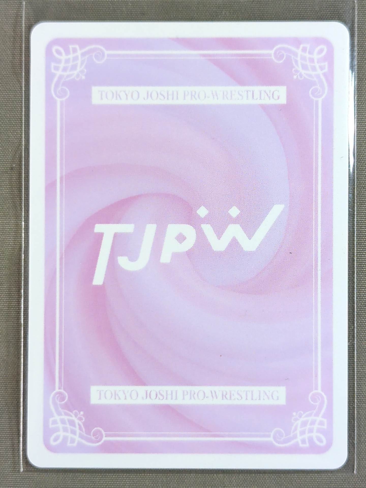 Hyper Misao Tokyo Joshi Pro Wrestling candid photo card
