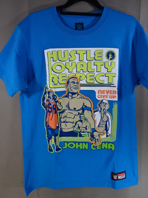 ジョン・シナ イラストTシャツ(28)(WWE(2018) /ライトブルー) – 闘道館
