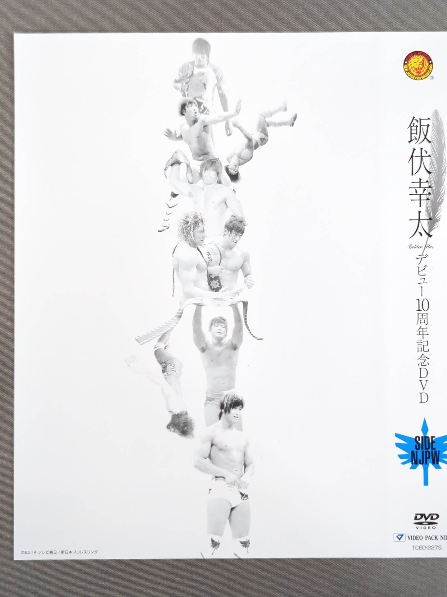 Kota Ibushi Debut 10th Anniversary SIDE NJPW DVD Jacket