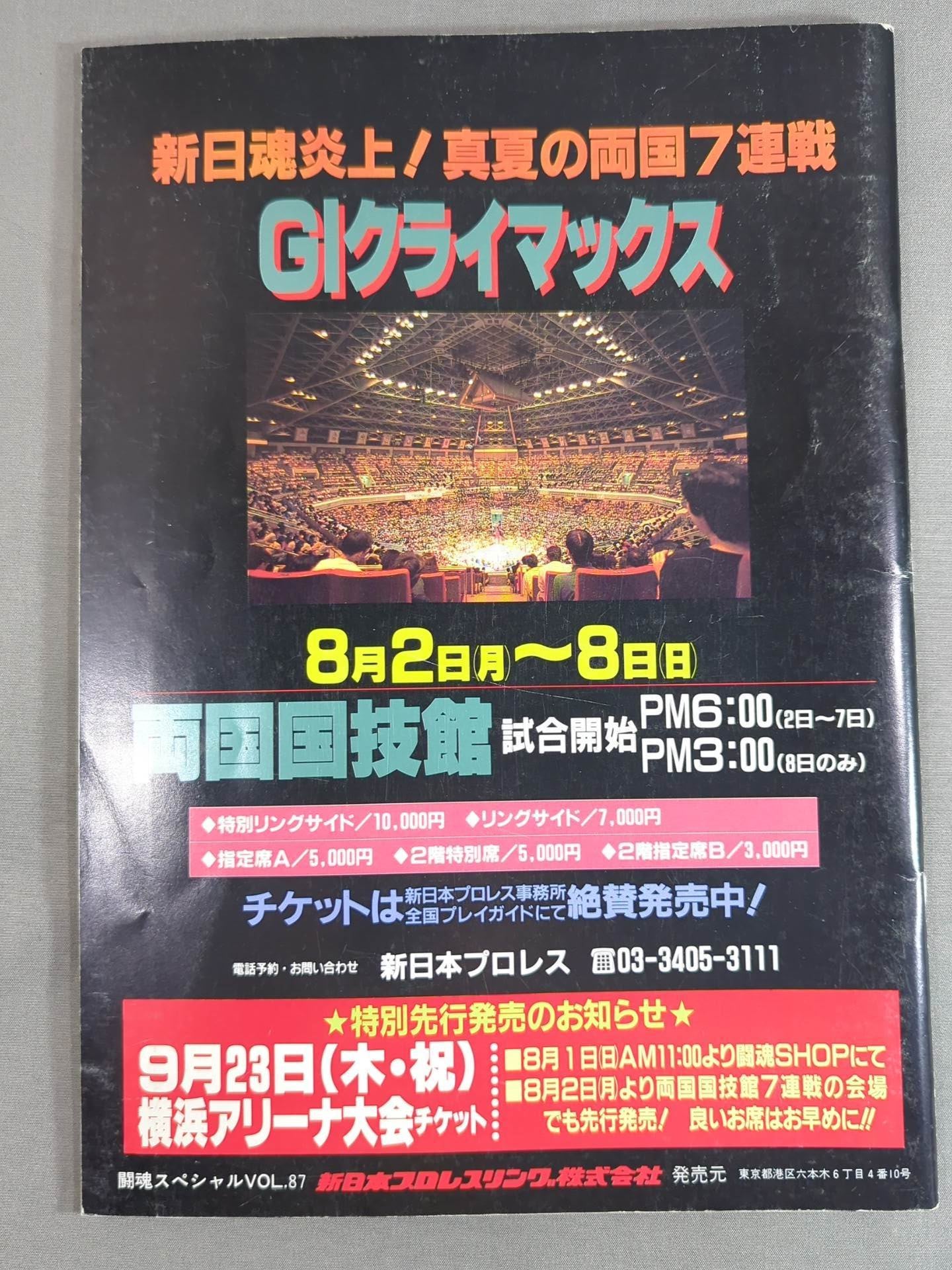 Fighting Spirit Special 87